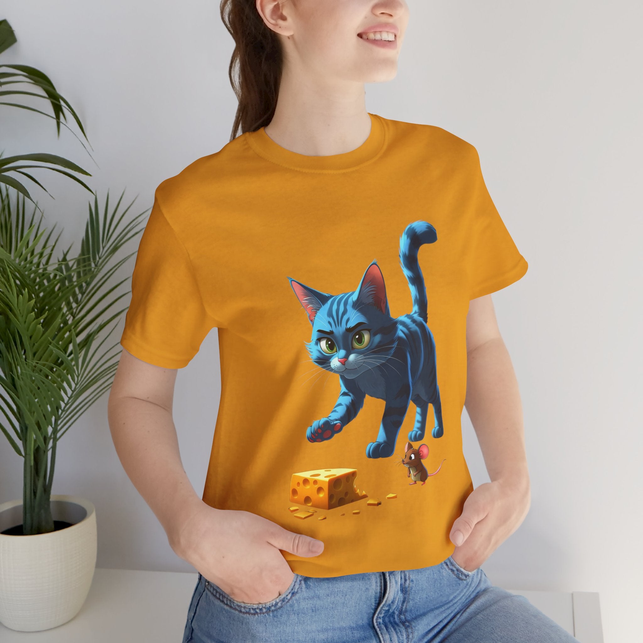 Unisex Cat & Mouse Tee