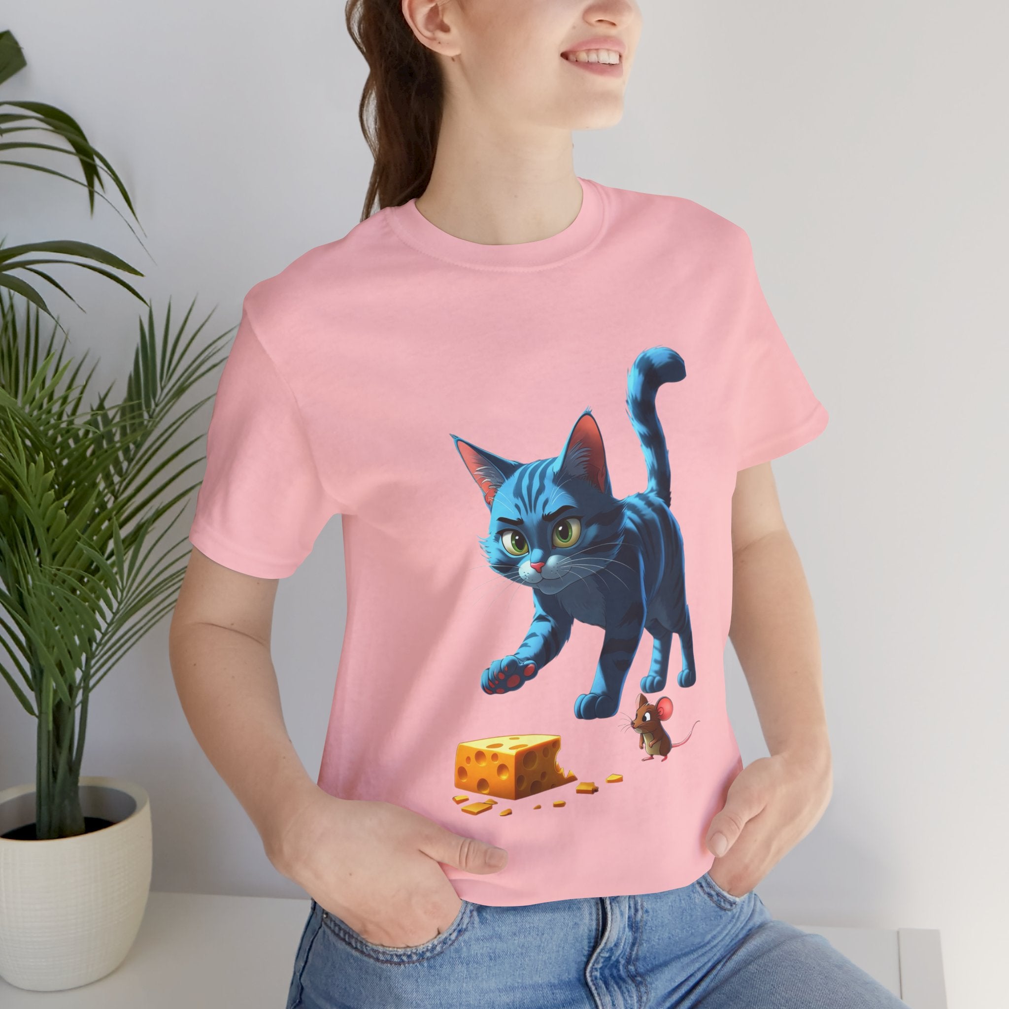 Unisex Cat & Mouse Tee