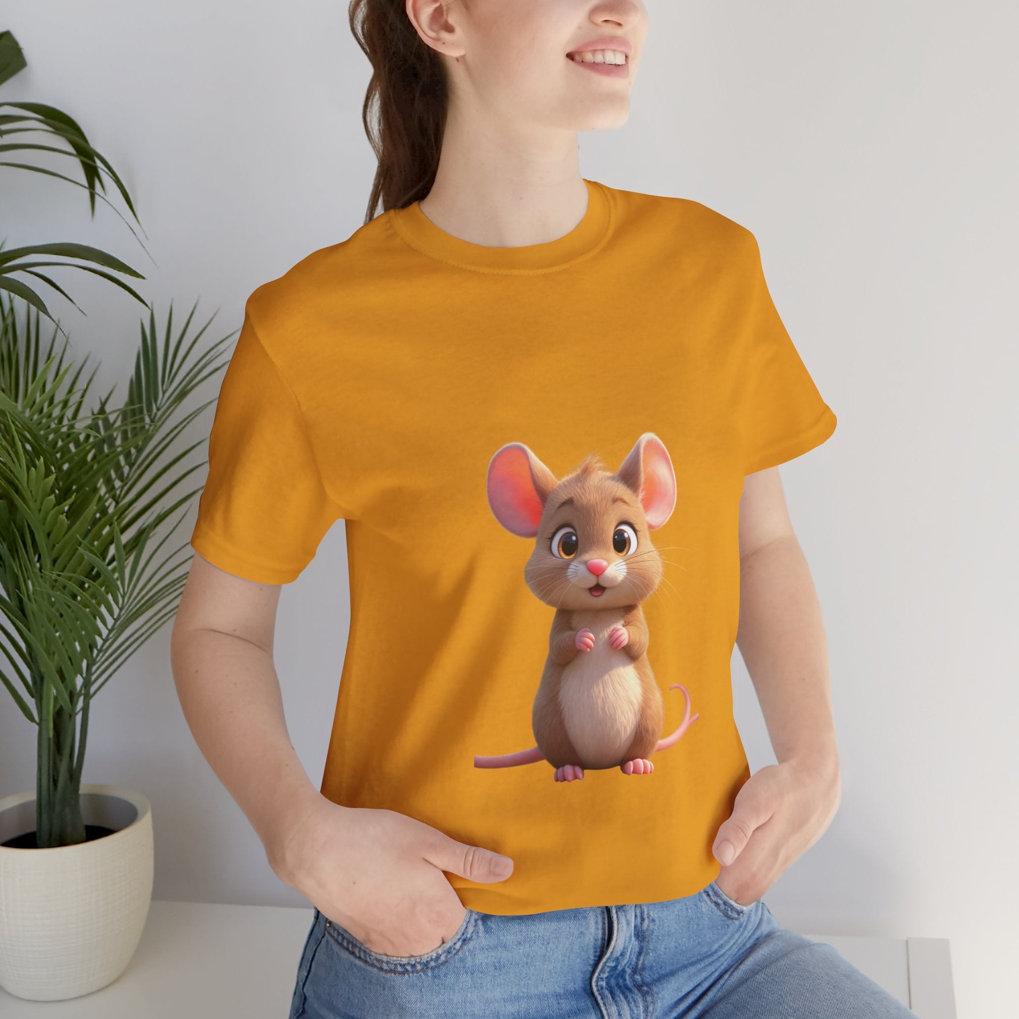 Unisex 3D Mouse Tee