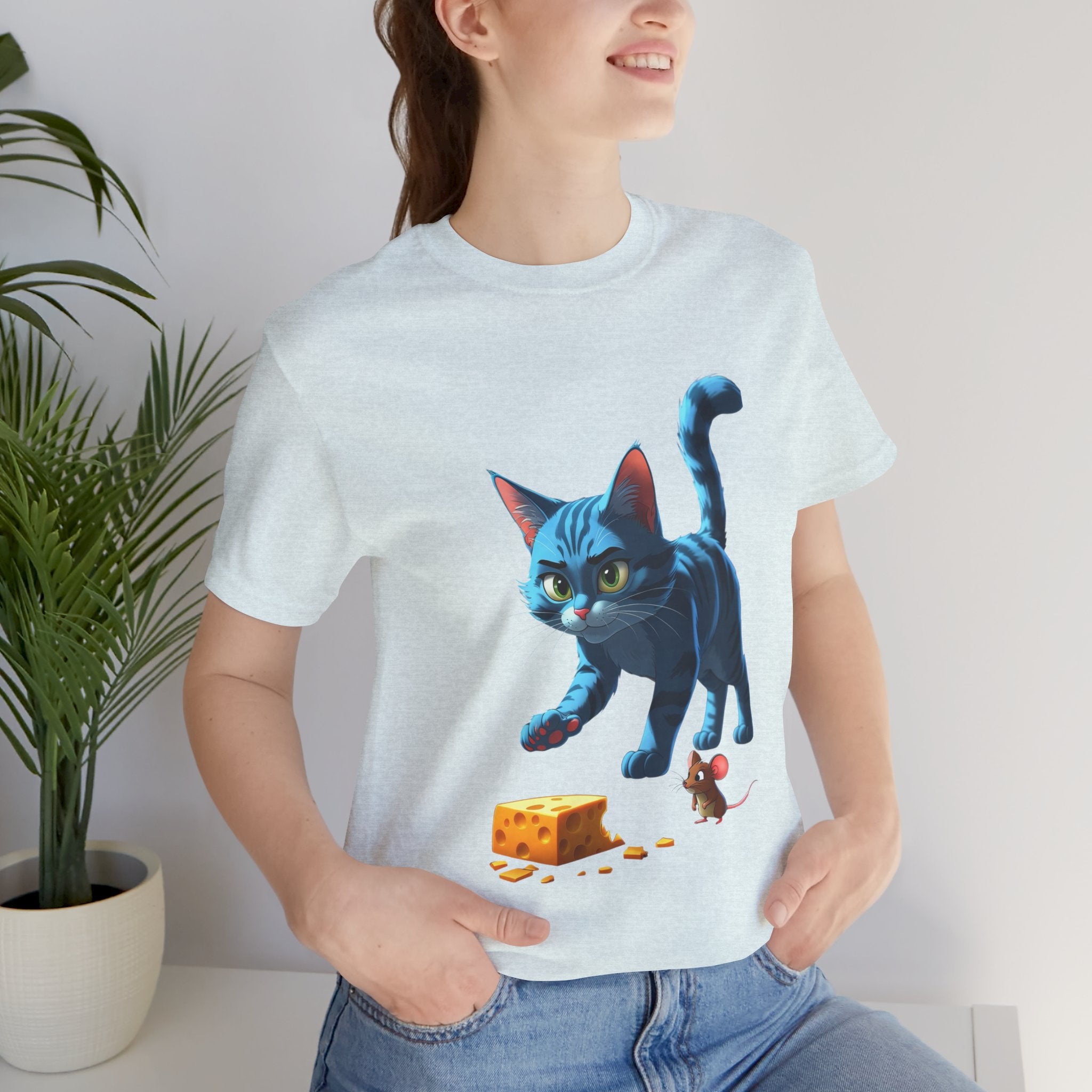 Unisex Cat & Mouse Tee