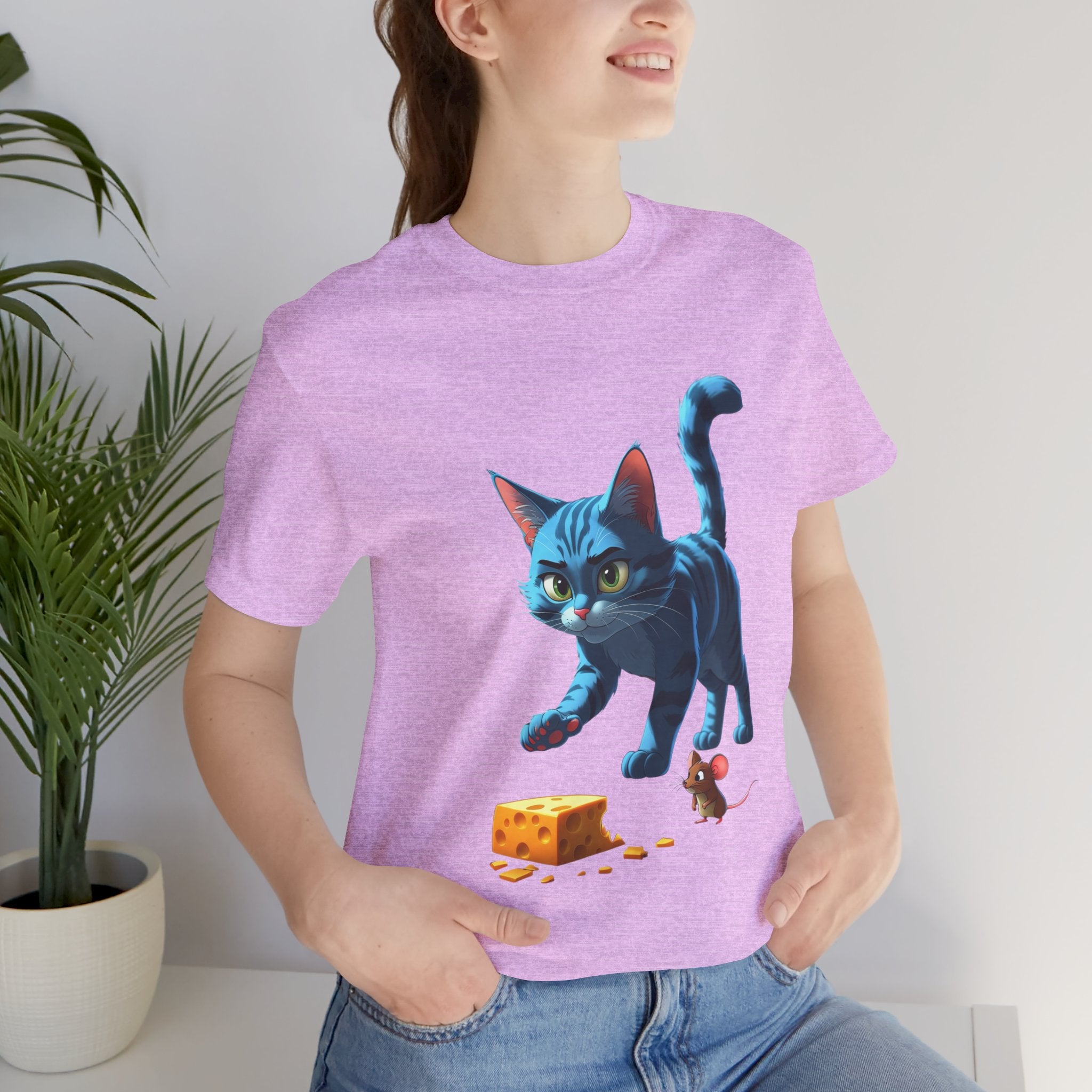 Unisex Cat & Mouse Tee