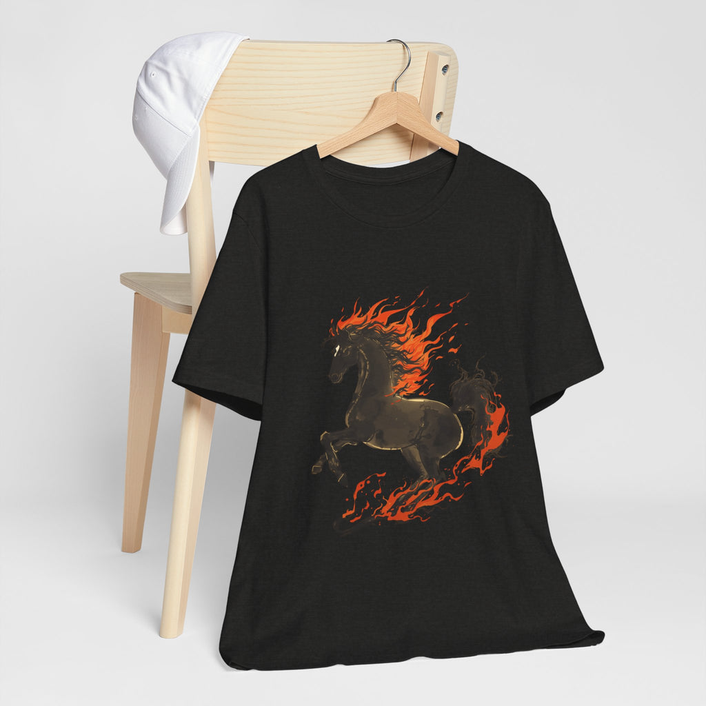 Unisex Majestic Fire Horse Tee