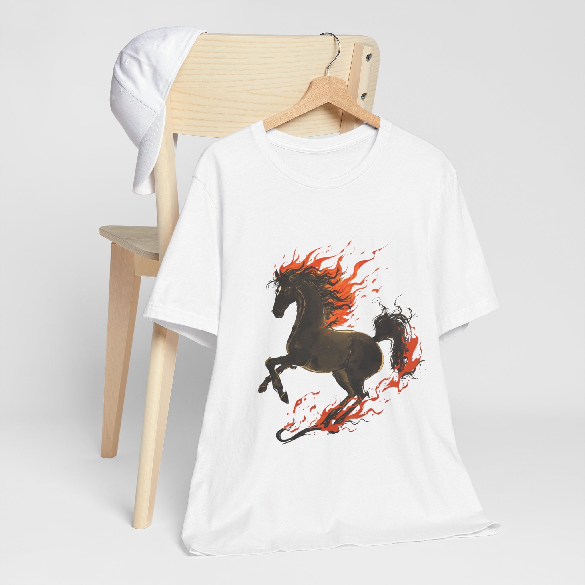 Unisex Majestic Fire Horse Tee