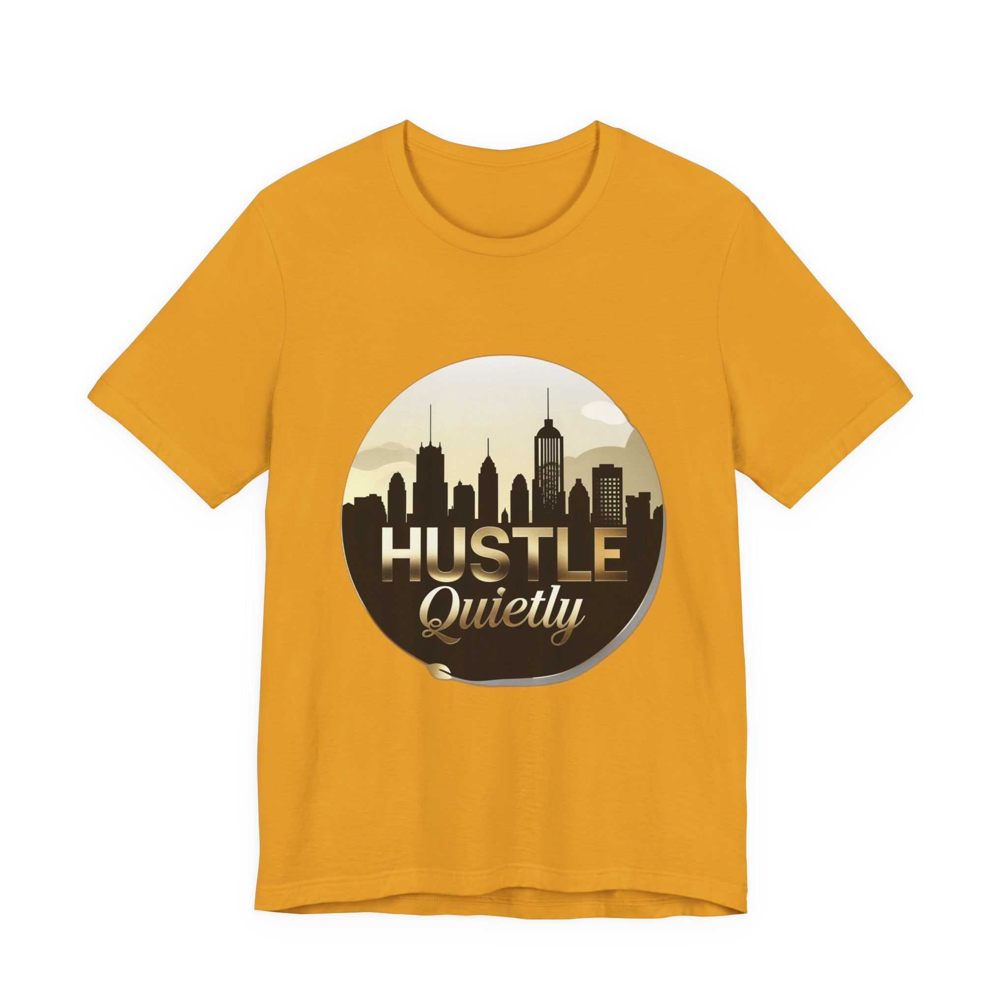 Bold HUSTLE QUIETLY Tee