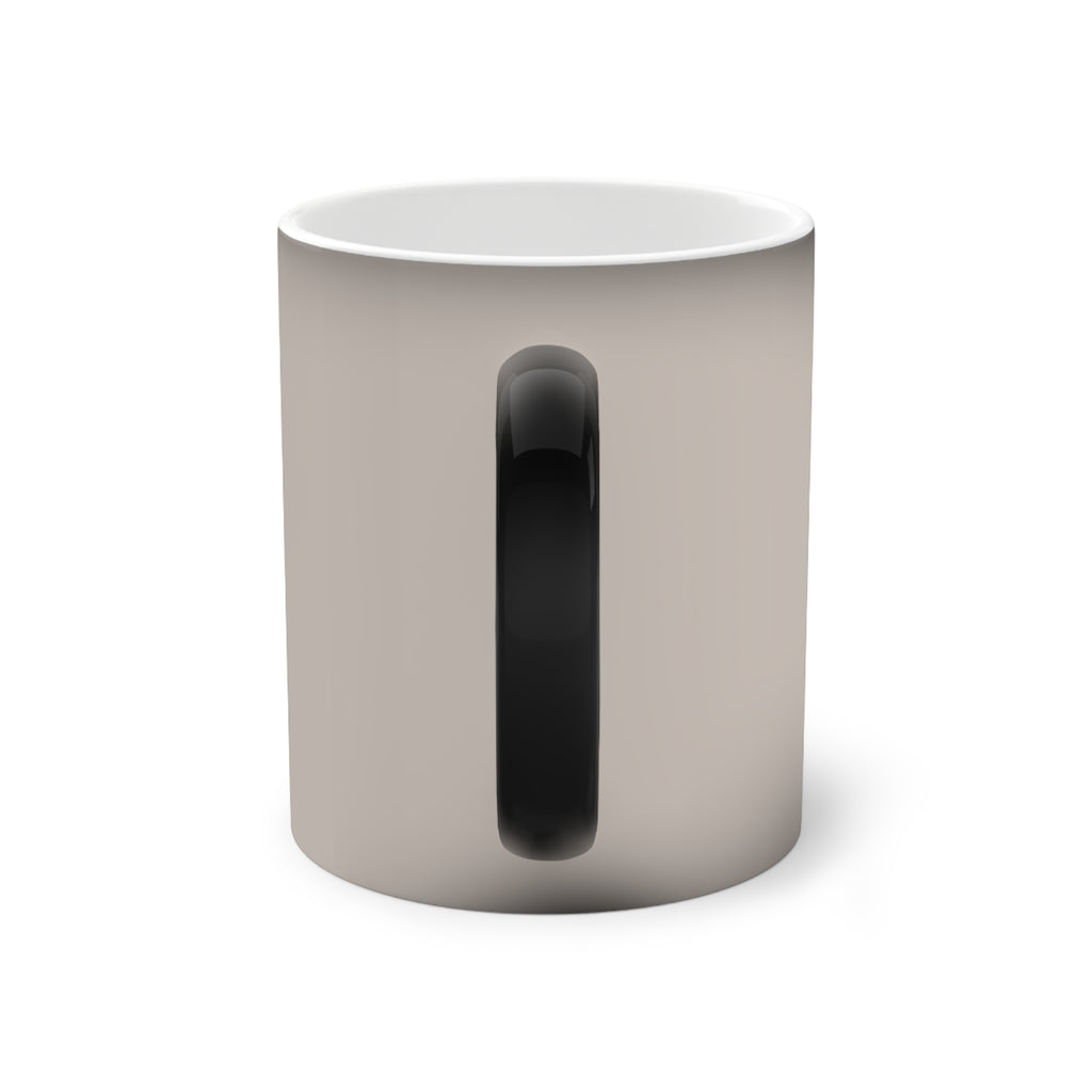 Color-Changing Mug — Minimal Mountain Outline 11oz