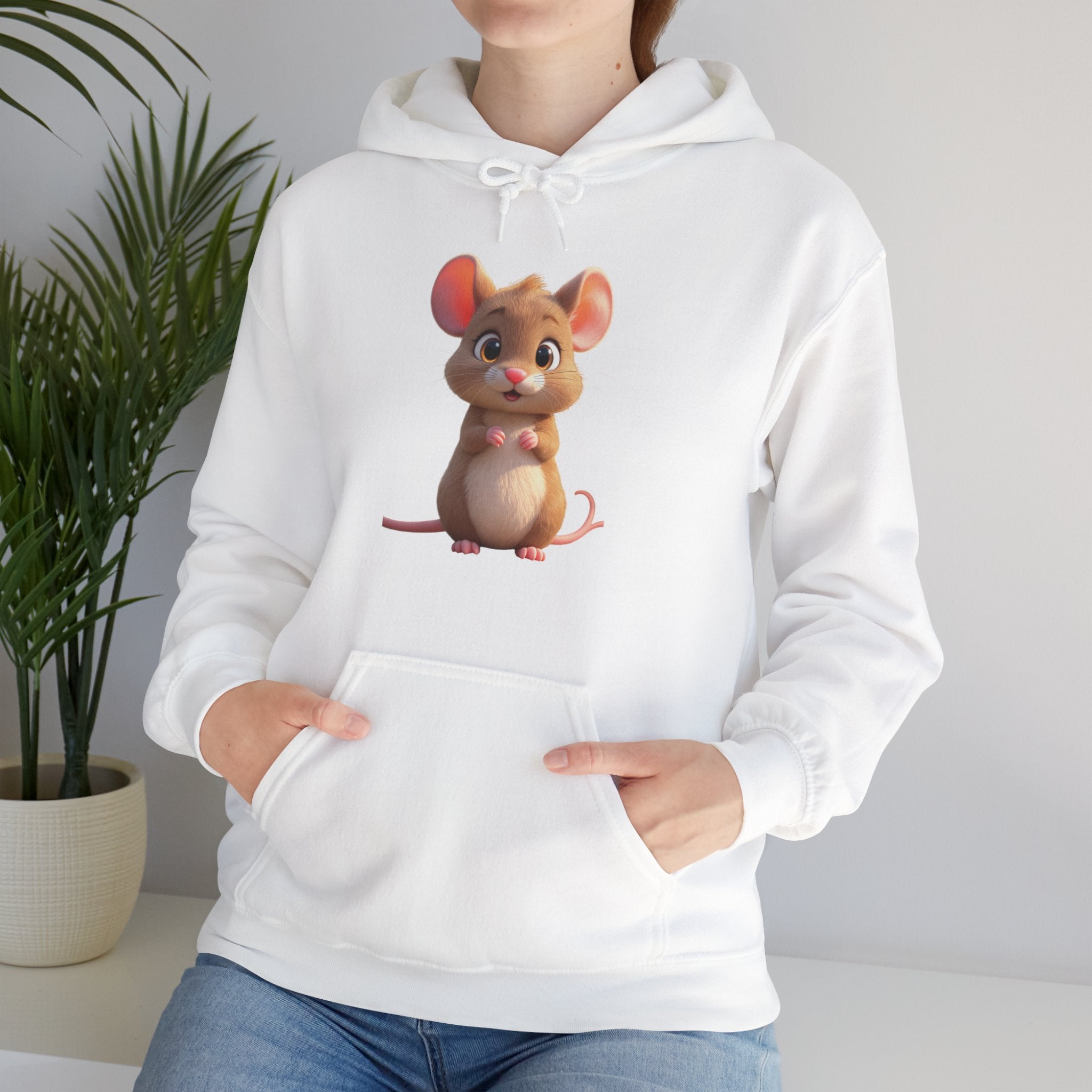 Cute "3D Mouse" Hoodie — Inspirational Sweatshirt