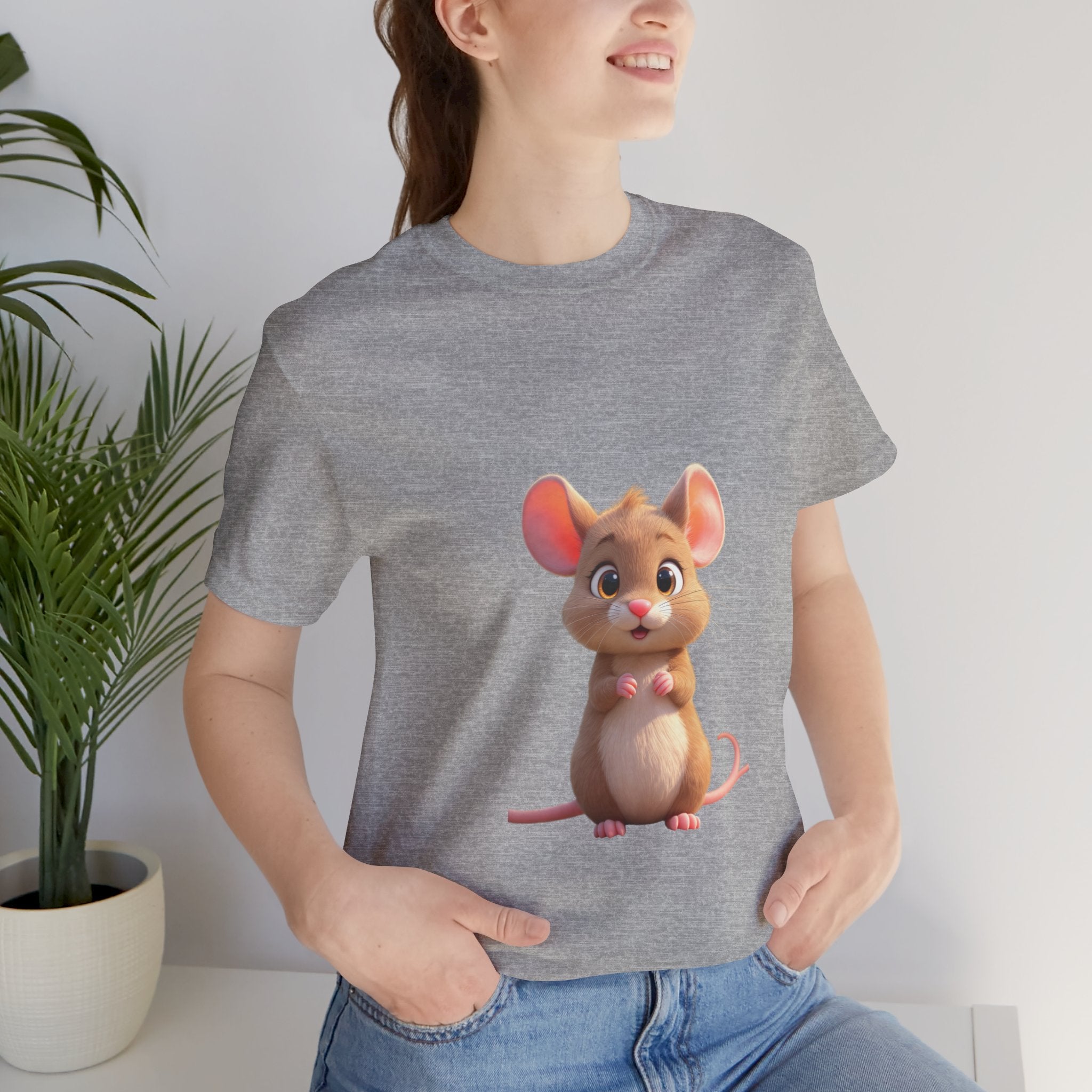 Unisex 3D Mouse Tee