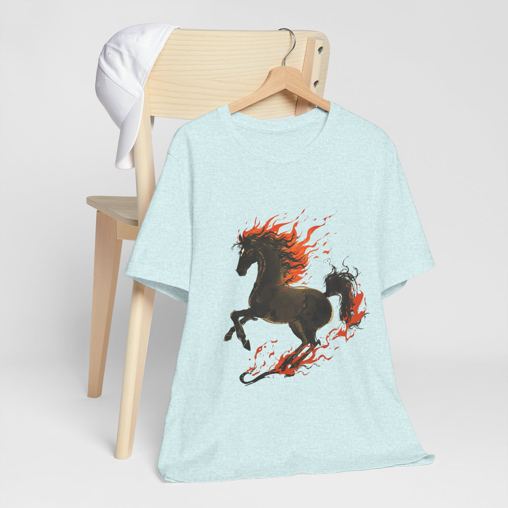 Unisex Majestic Fire Horse Tee