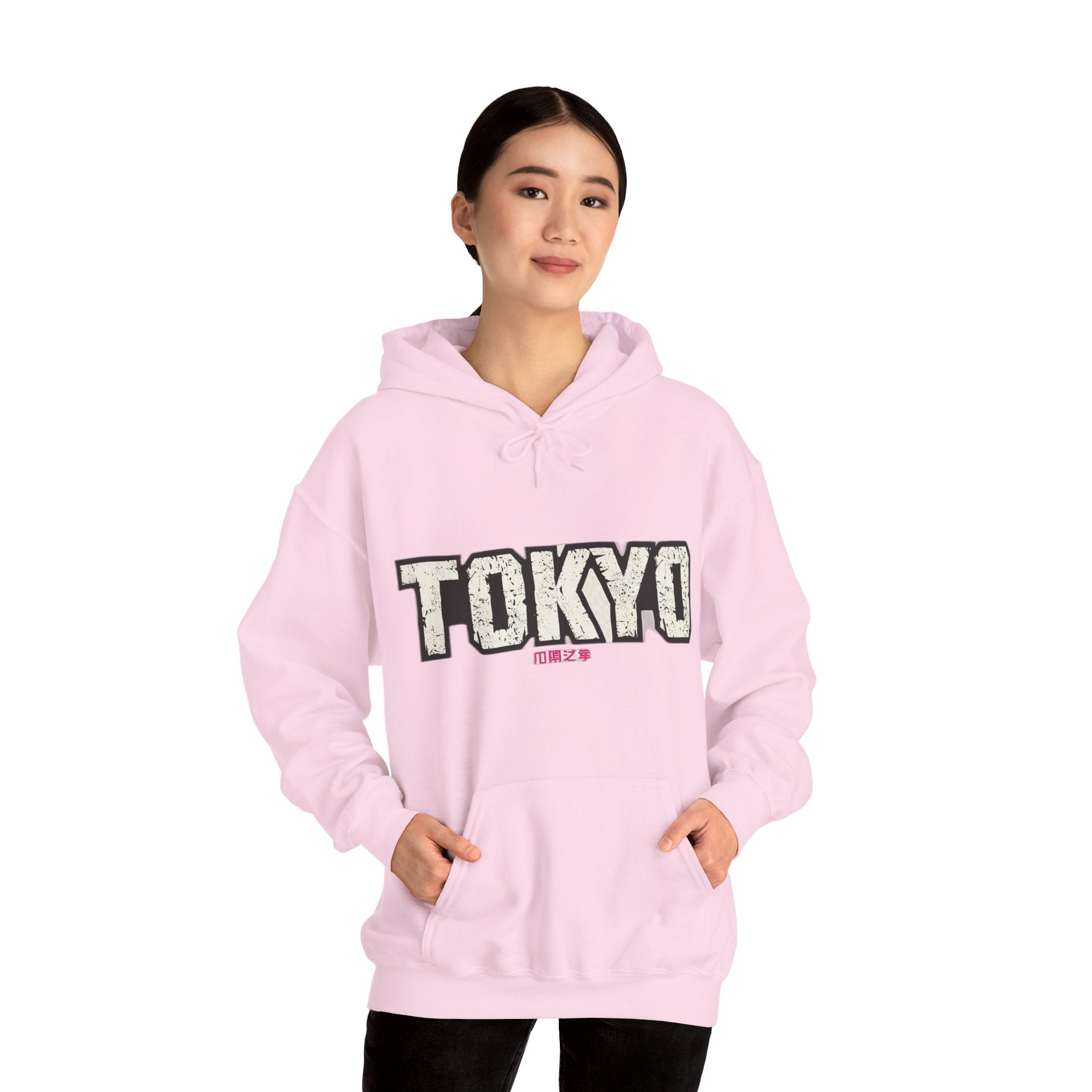 Unisex "Tokyo" Hoodie — Inspirational Katakana Sweatshirt