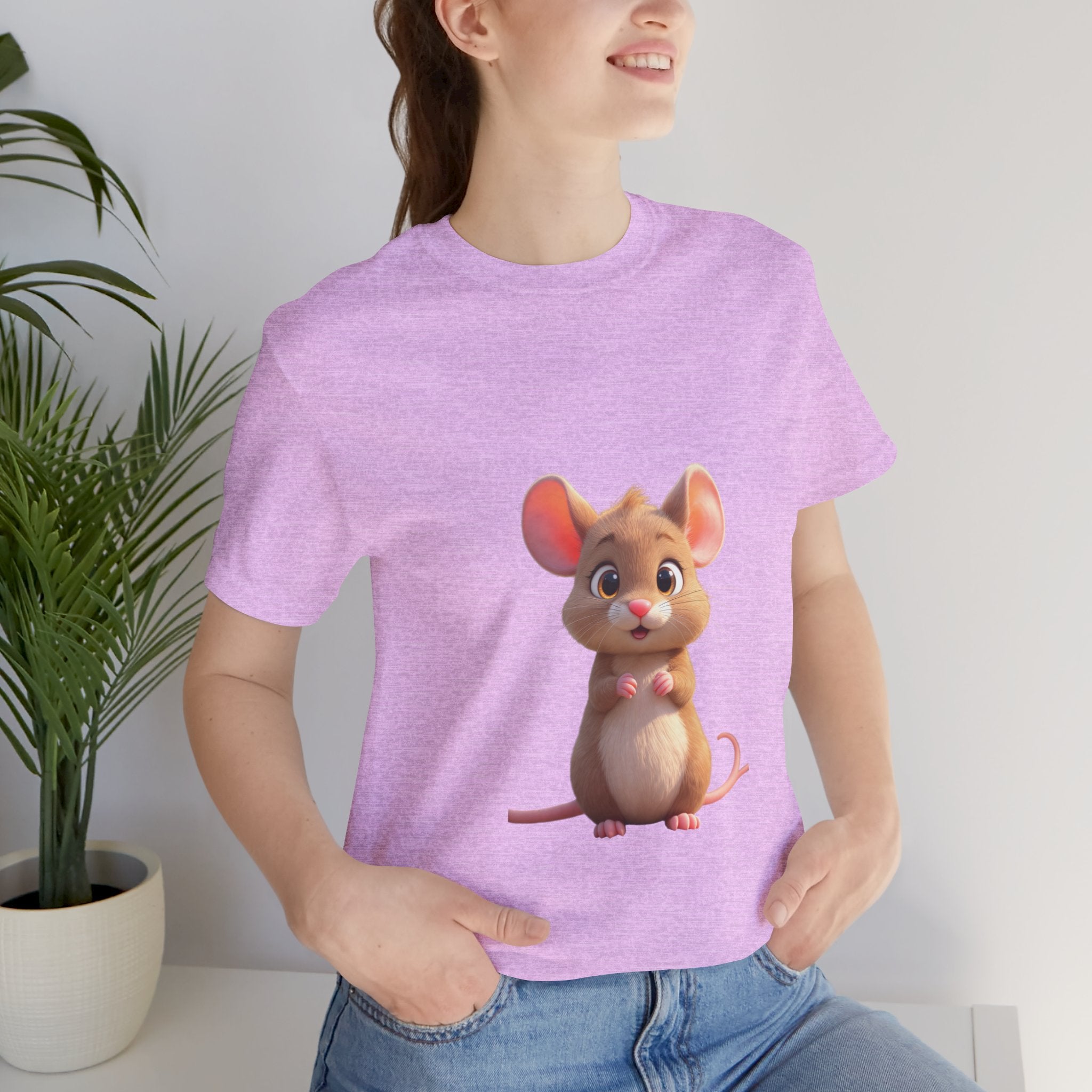 Unisex 3D Mouse Tee