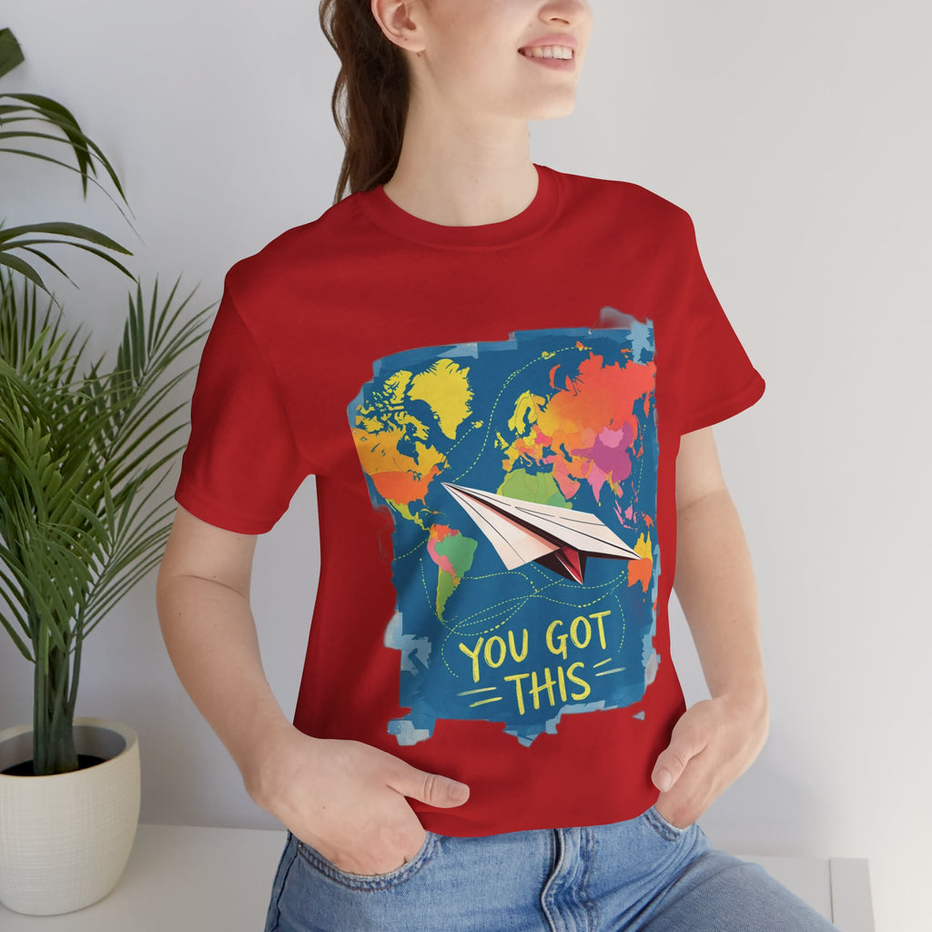 Unisex You Got This Paper Plane Tee