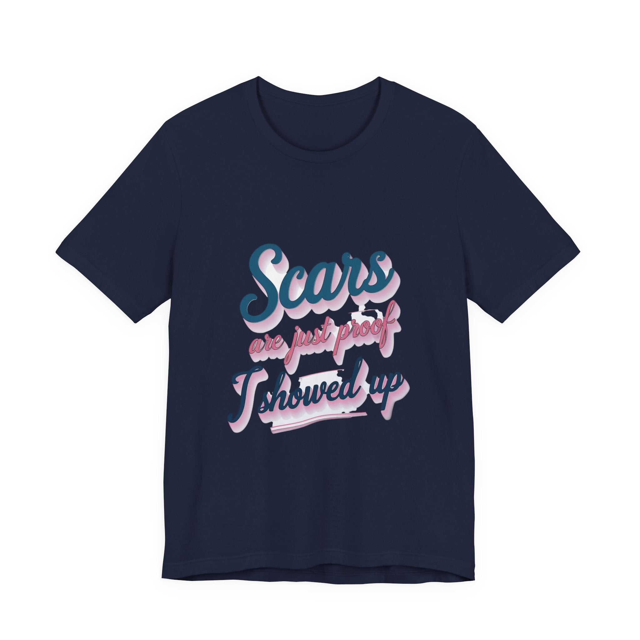 Cute Unisex "I Showed Up" Tee