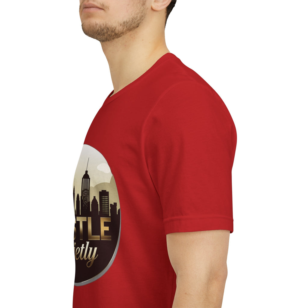 Bold HUSTLE QUIETLY Tee