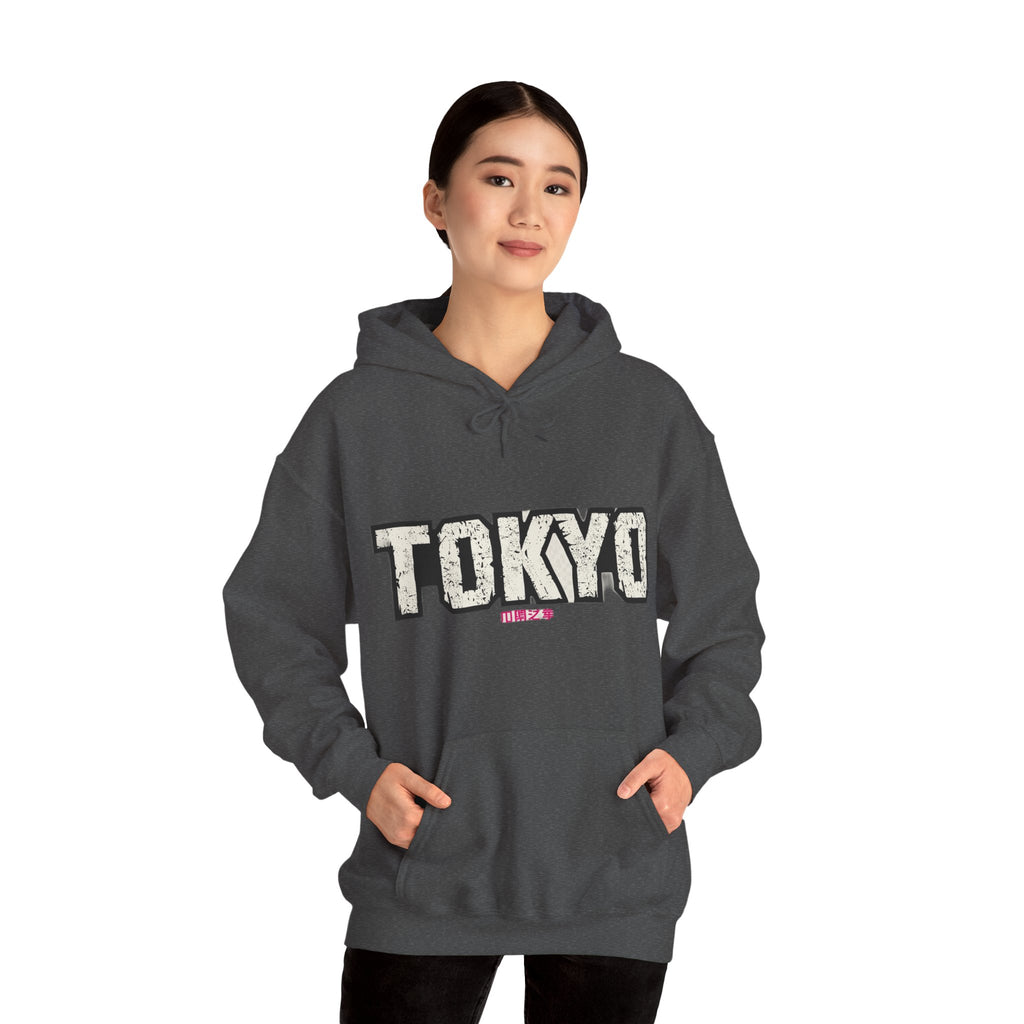 Unisex "Tokyo" Hoodie — Inspirational Katakana Sweatshirt