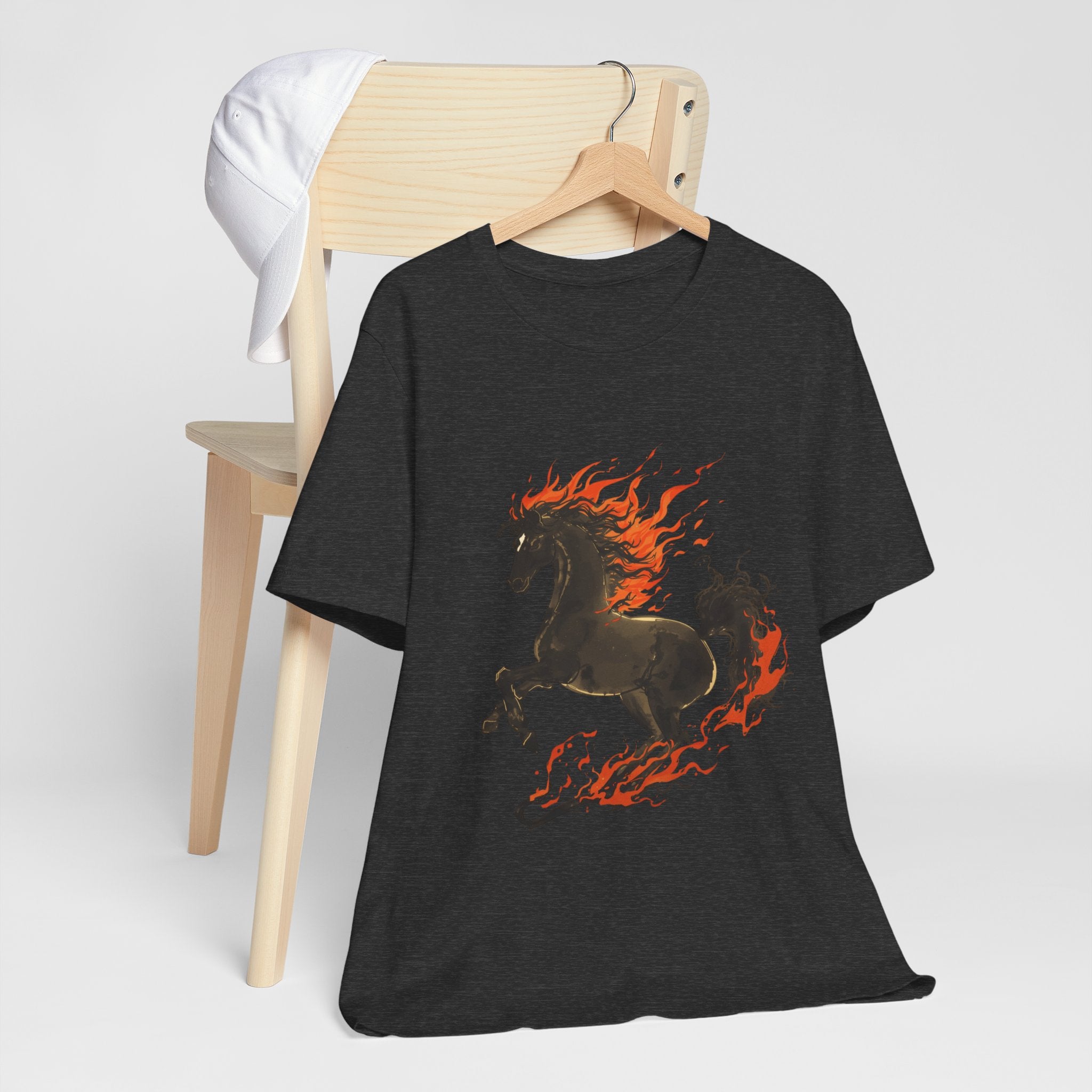 Unisex Majestic Fire Horse Tee