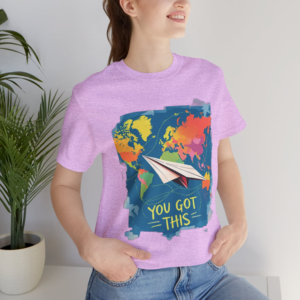 Unisex You Got This Paper Plane Tee