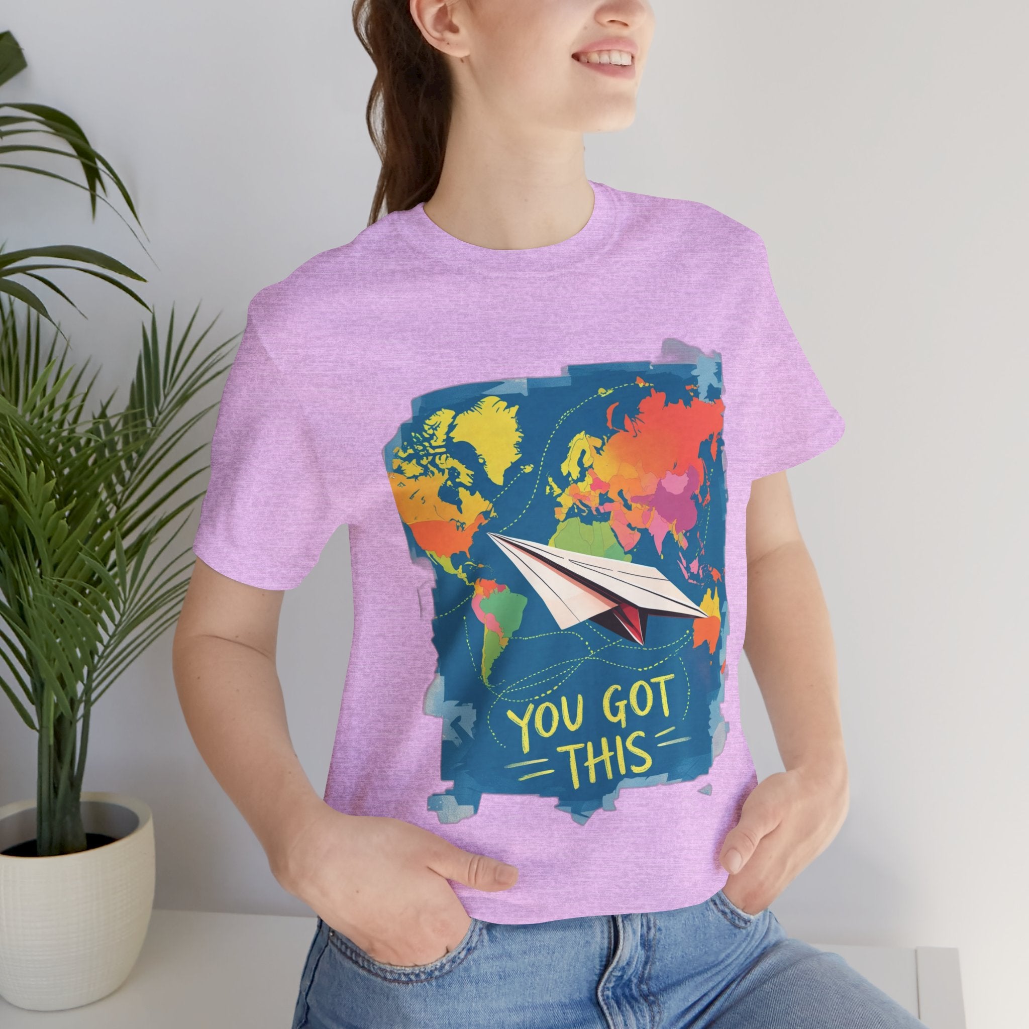 Unisex You Got This Paper Plane Tee
