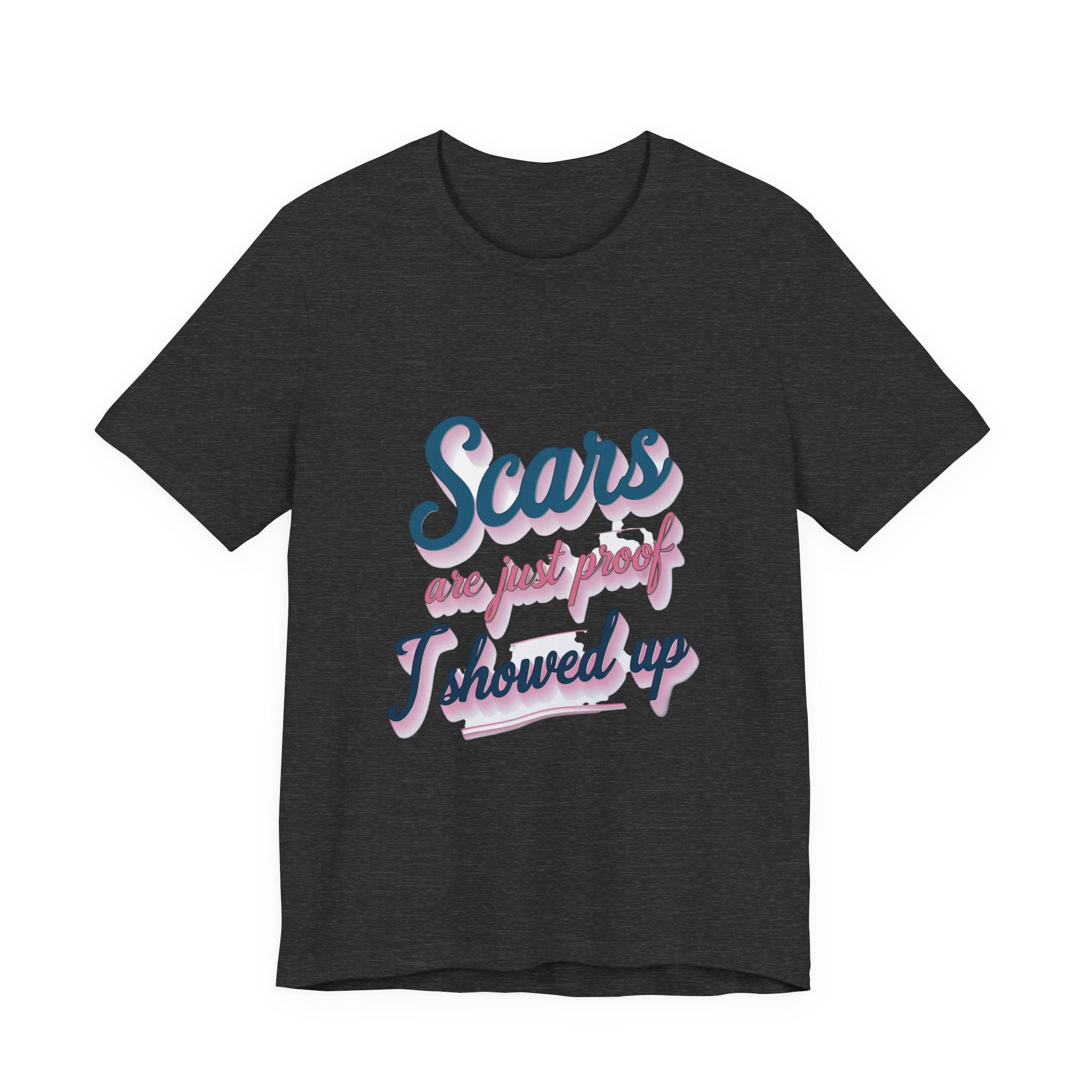 Cute Unisex "I Showed Up" Tee