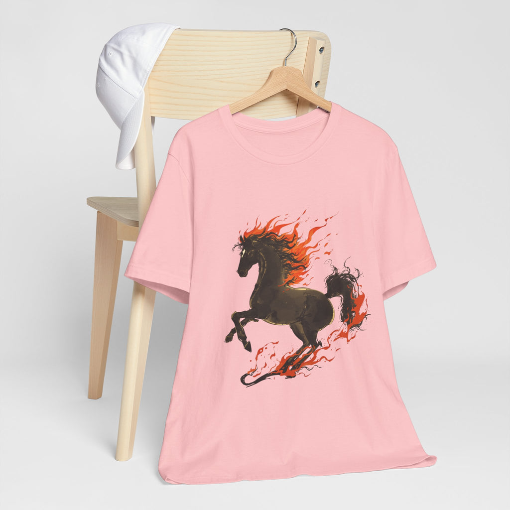 Unisex Majestic Fire Horse Tee