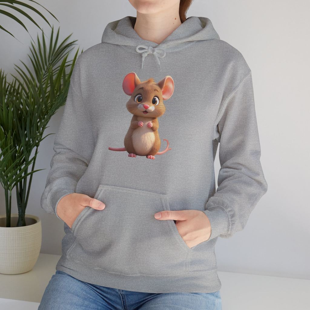 Cute "3D Mouse" Hoodie — Inspirational Sweatshirt