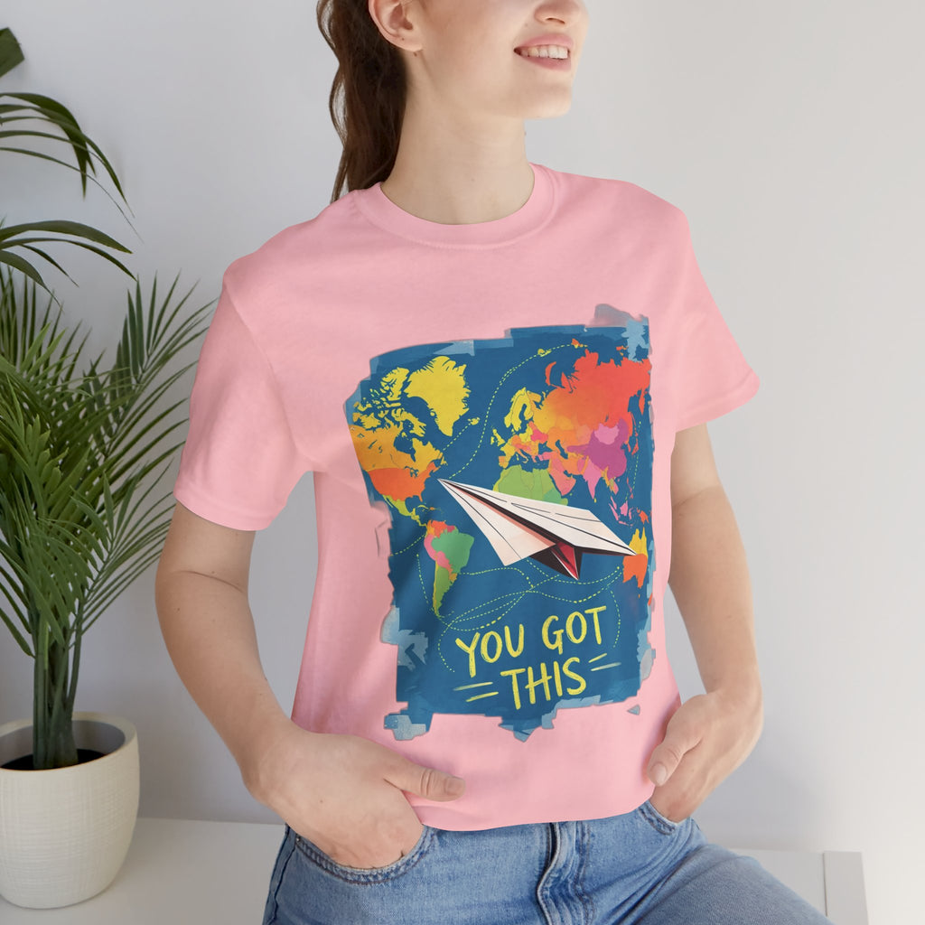 Unisex You Got This Paper Plane Tee