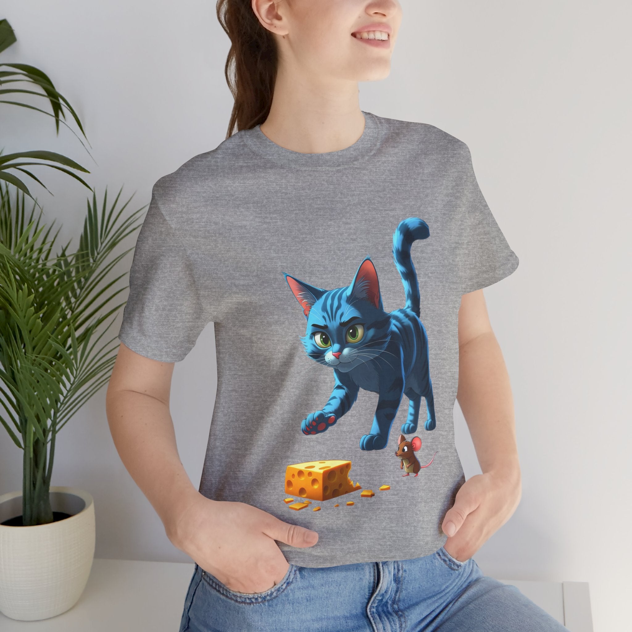 Unisex Cat & Mouse Tee