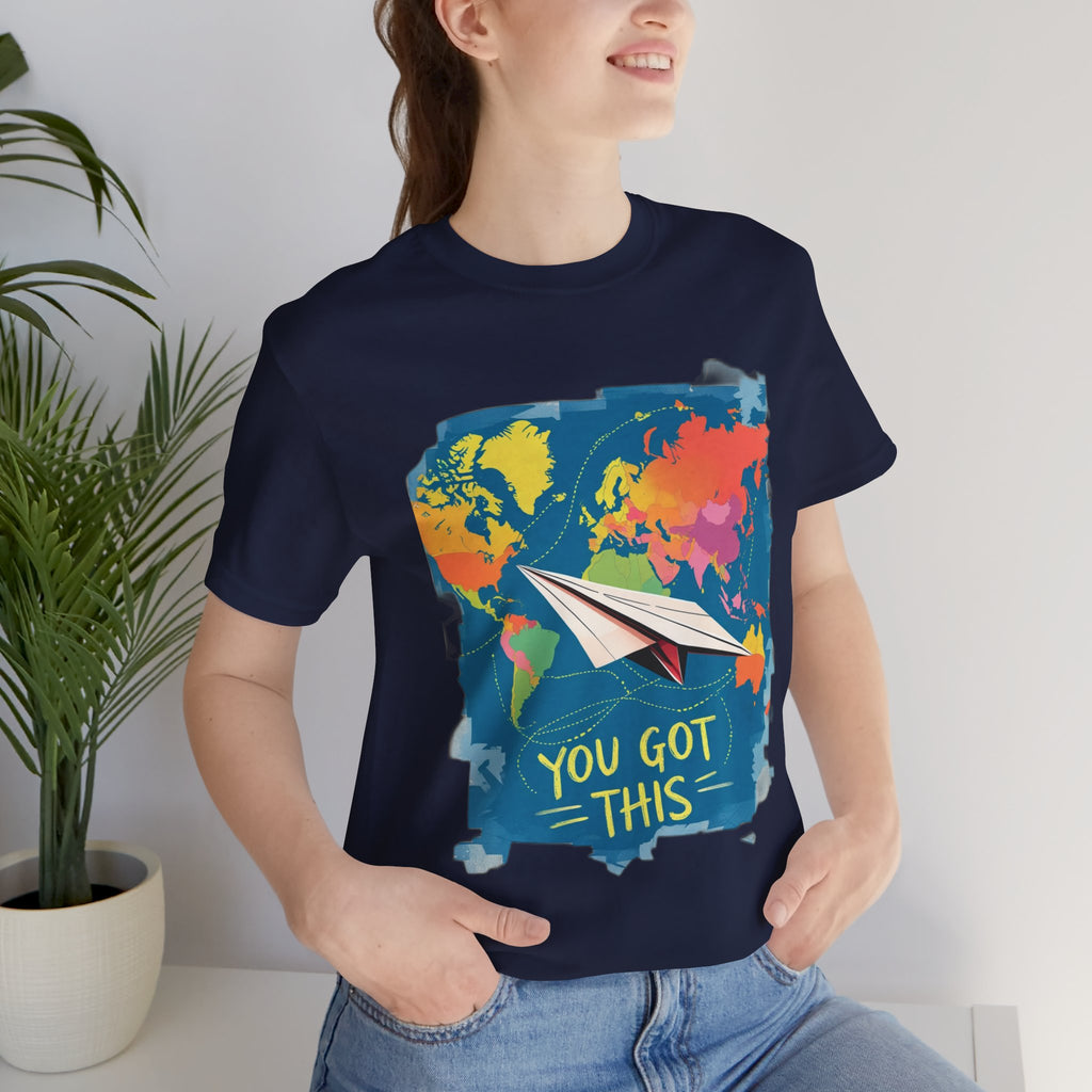 Unisex You Got This Paper Plane Tee