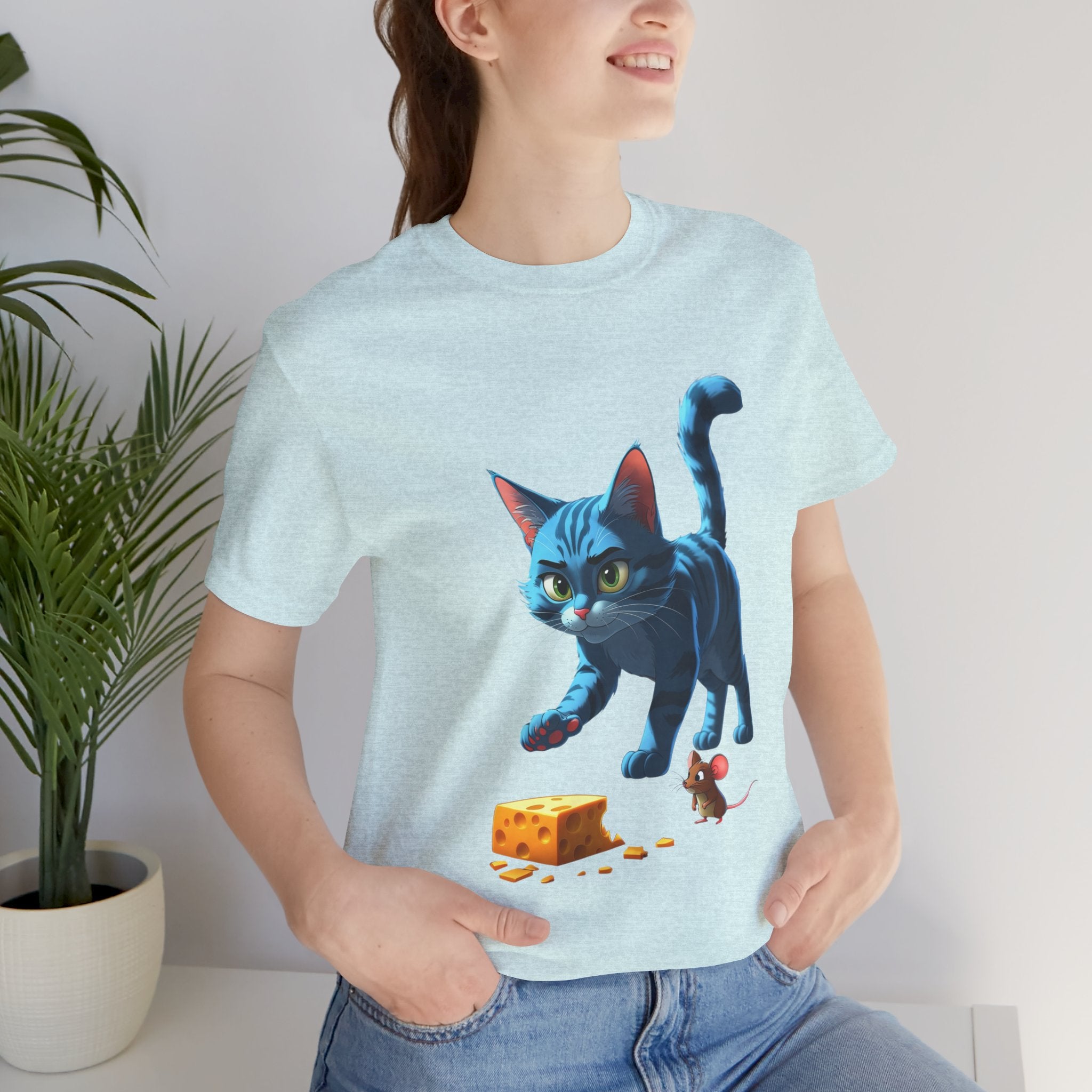 Unisex Cat & Mouse Tee