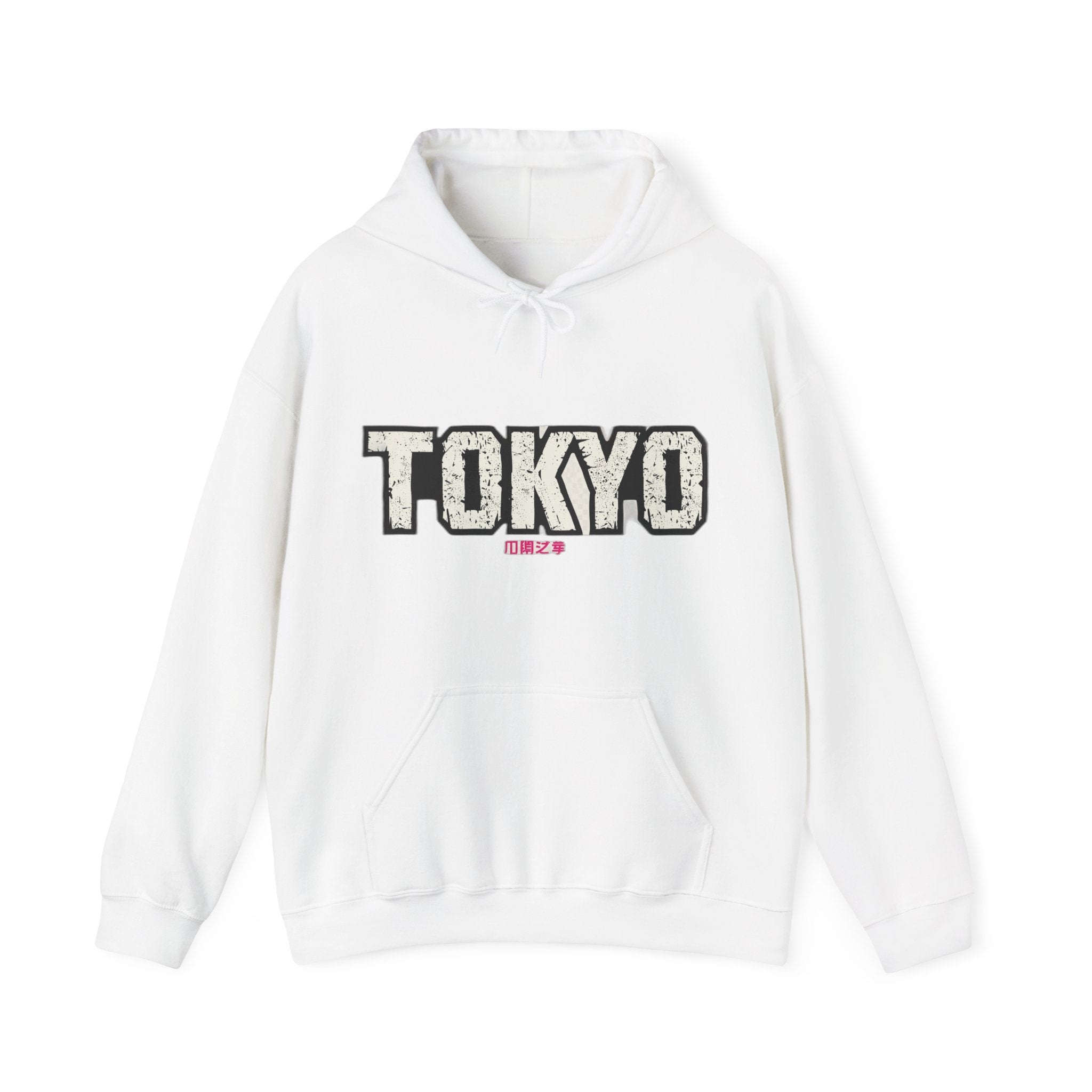Unisex "Tokyo" Hoodie — Inspirational Katakana Sweatshirt