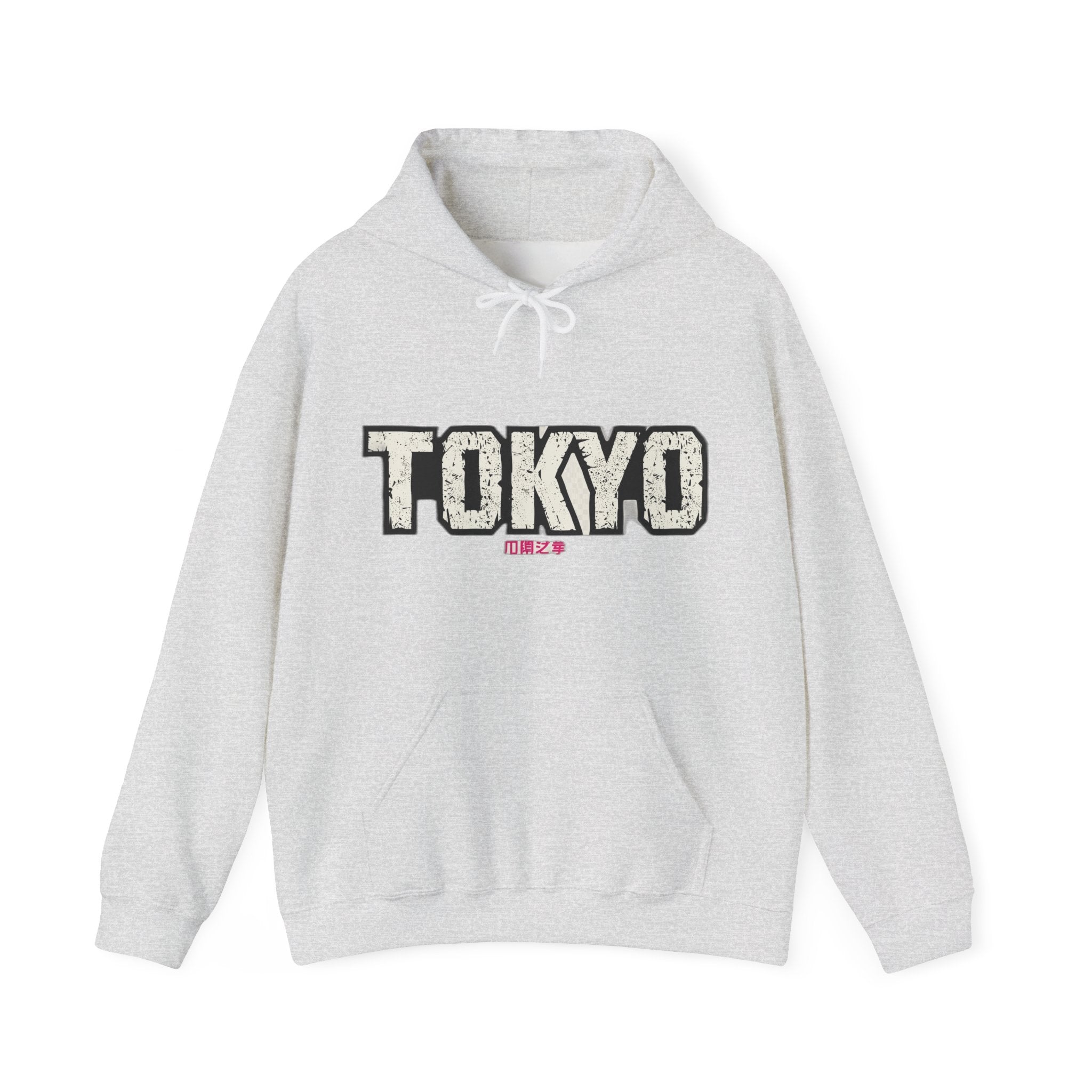 Unisex "Tokyo" Hoodie — Inspirational Katakana Sweatshirt