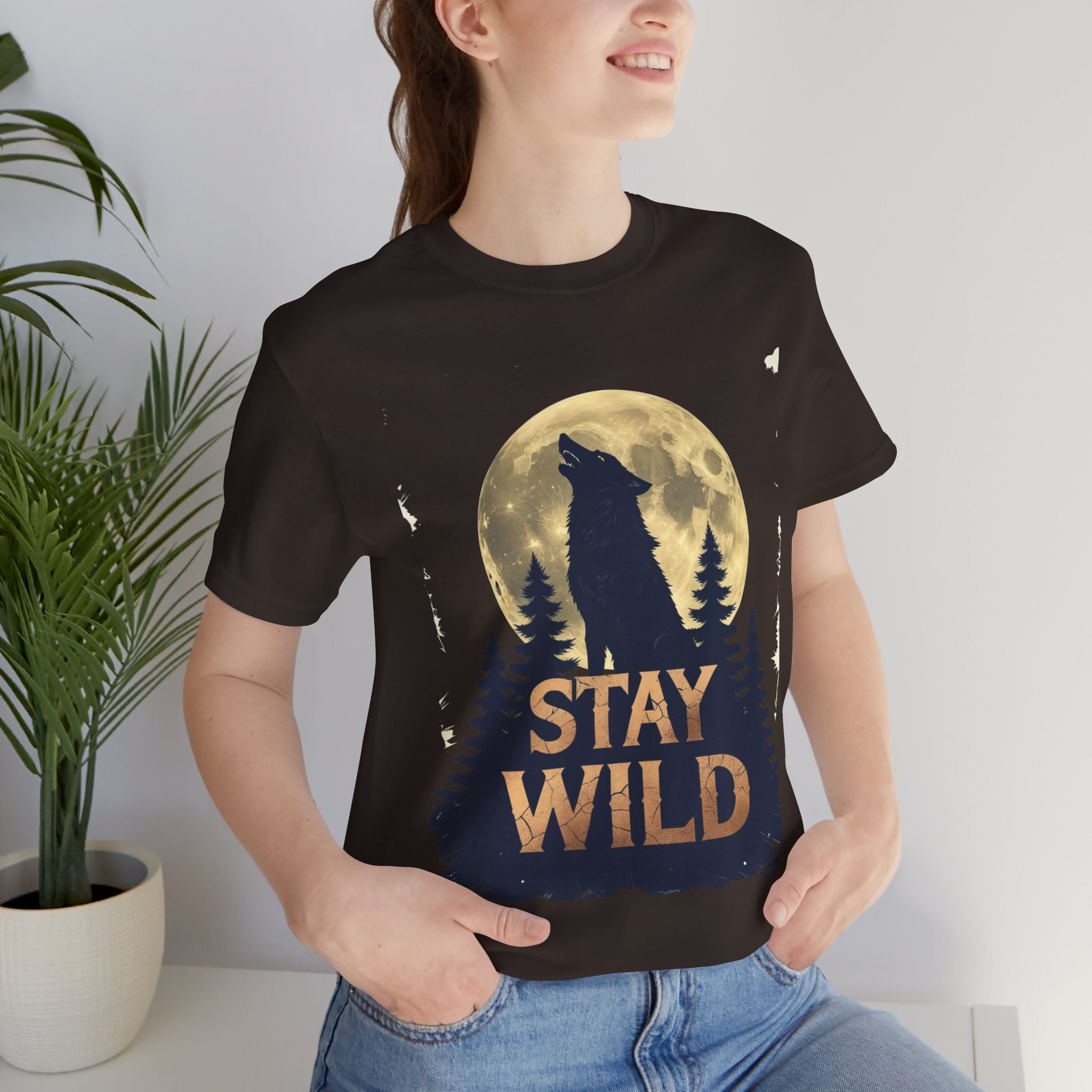 Cute Unisex "Stay Wild" Tee