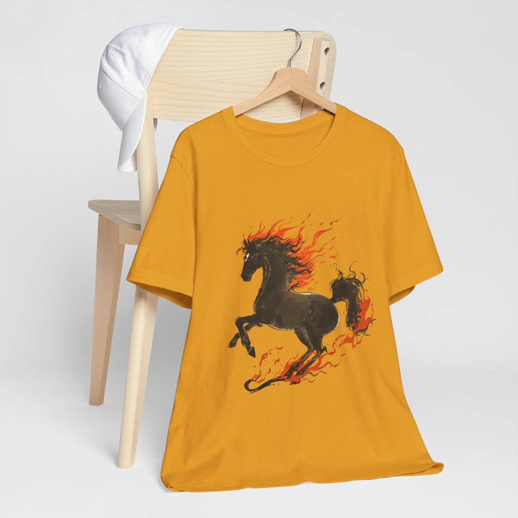 Unisex Majestic Fire Horse Tee