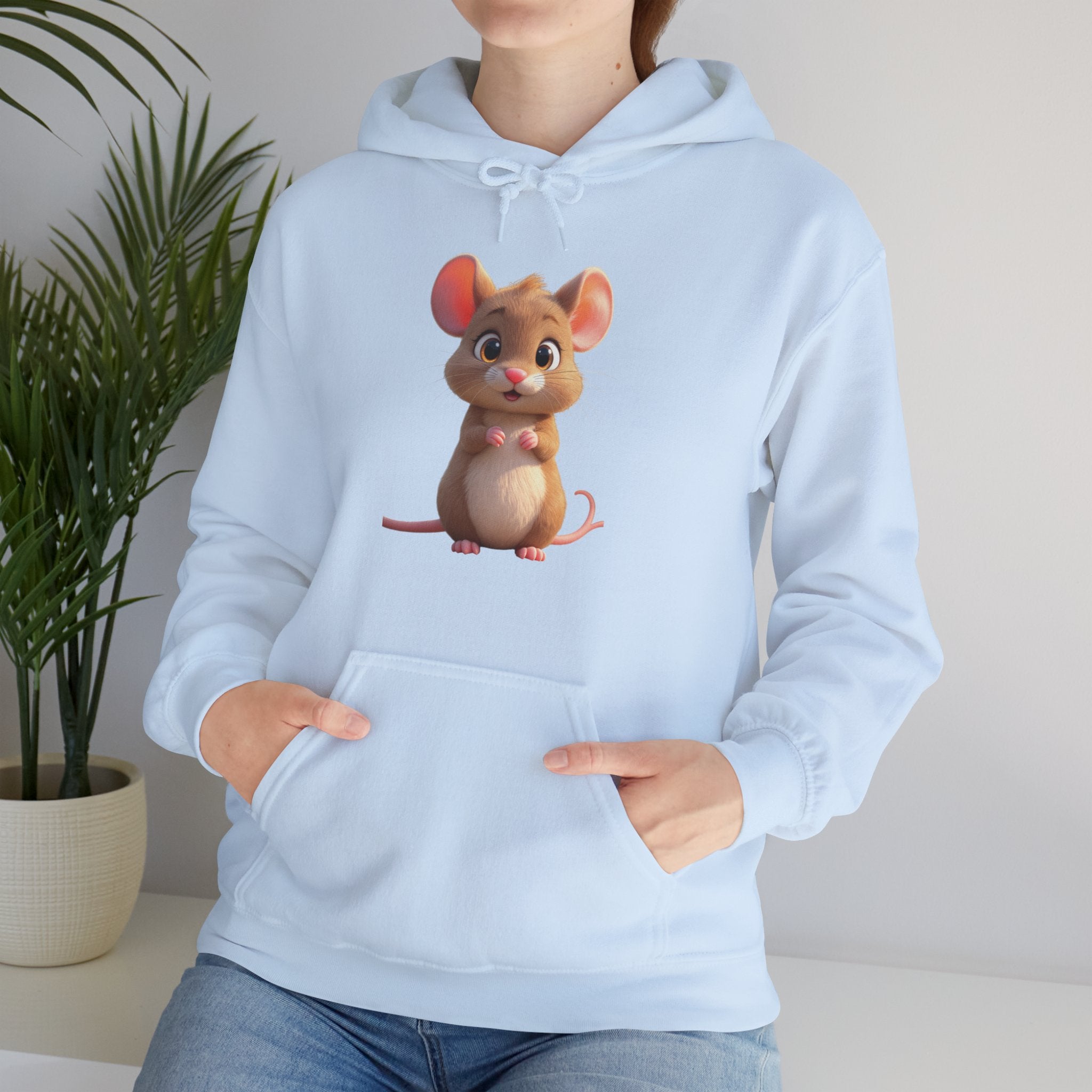 Cute "3D Mouse" Hoodie — Inspirational Sweatshirt