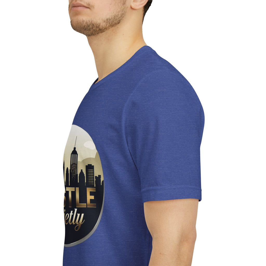 Bold HUSTLE QUIETLY Tee
