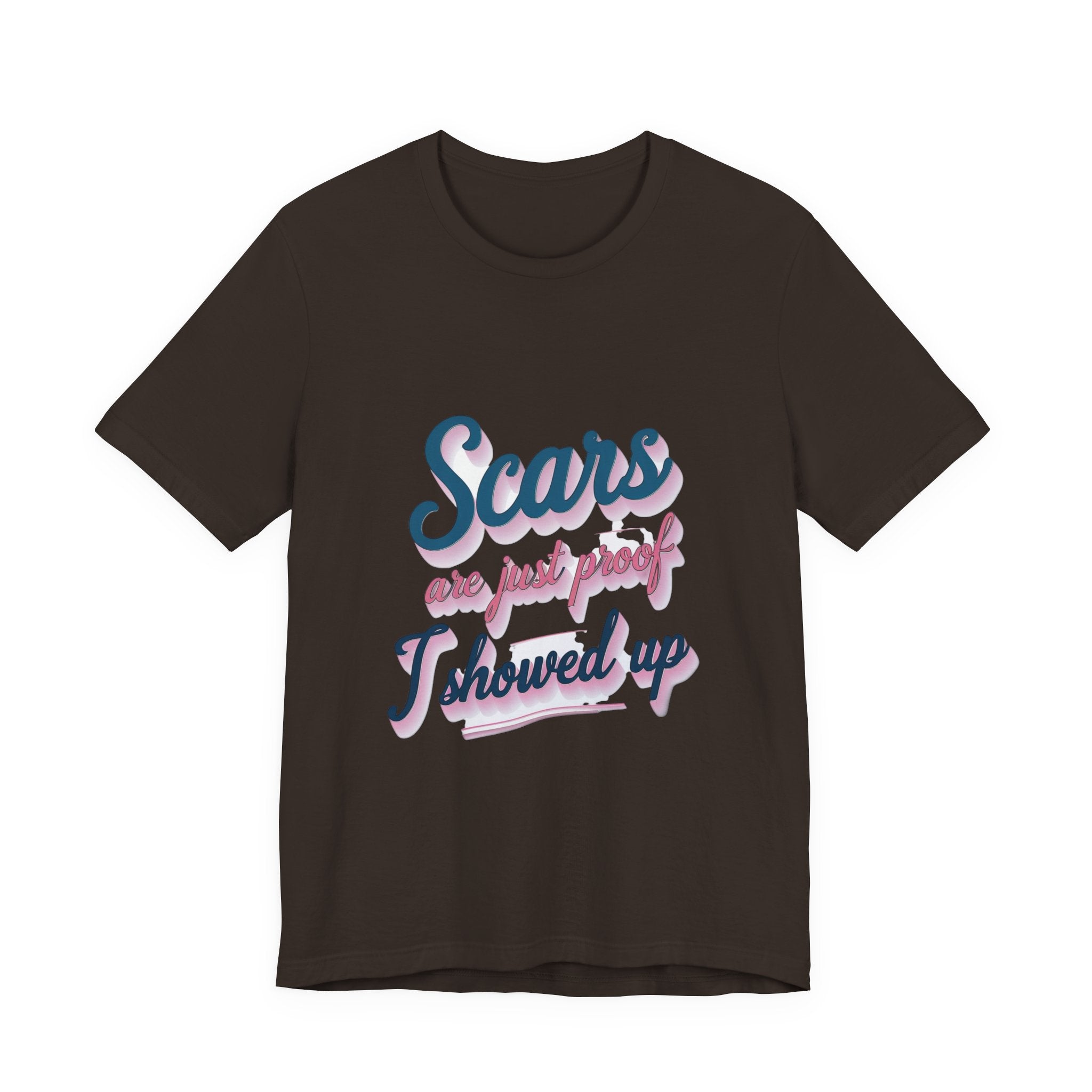 Cute Unisex "I Showed Up" Tee