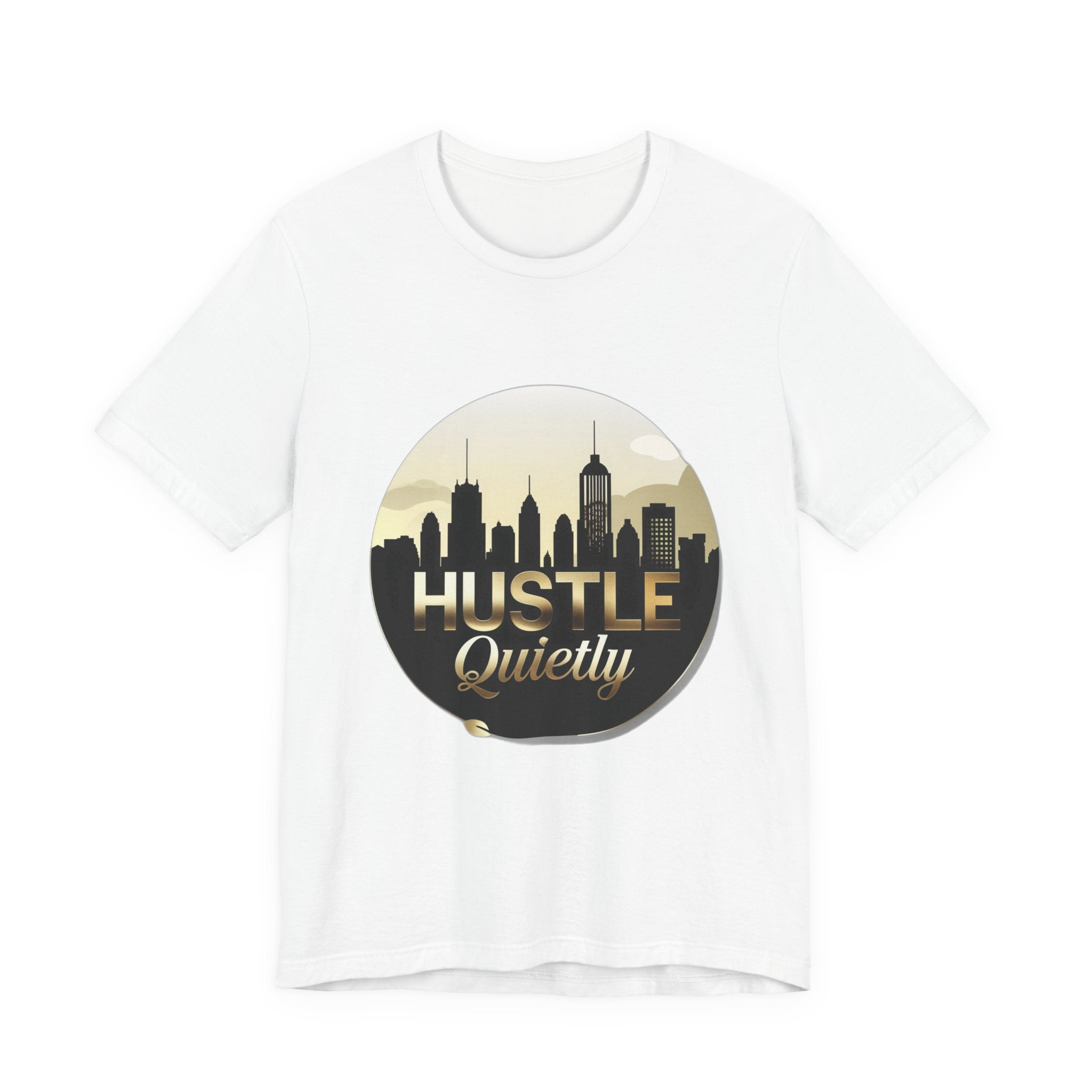 Bold HUSTLE QUIETLY Tee