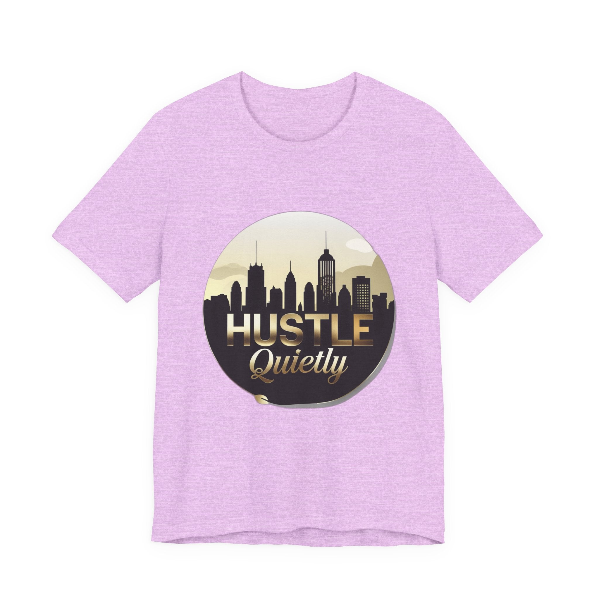 Bold HUSTLE QUIETLY Tee