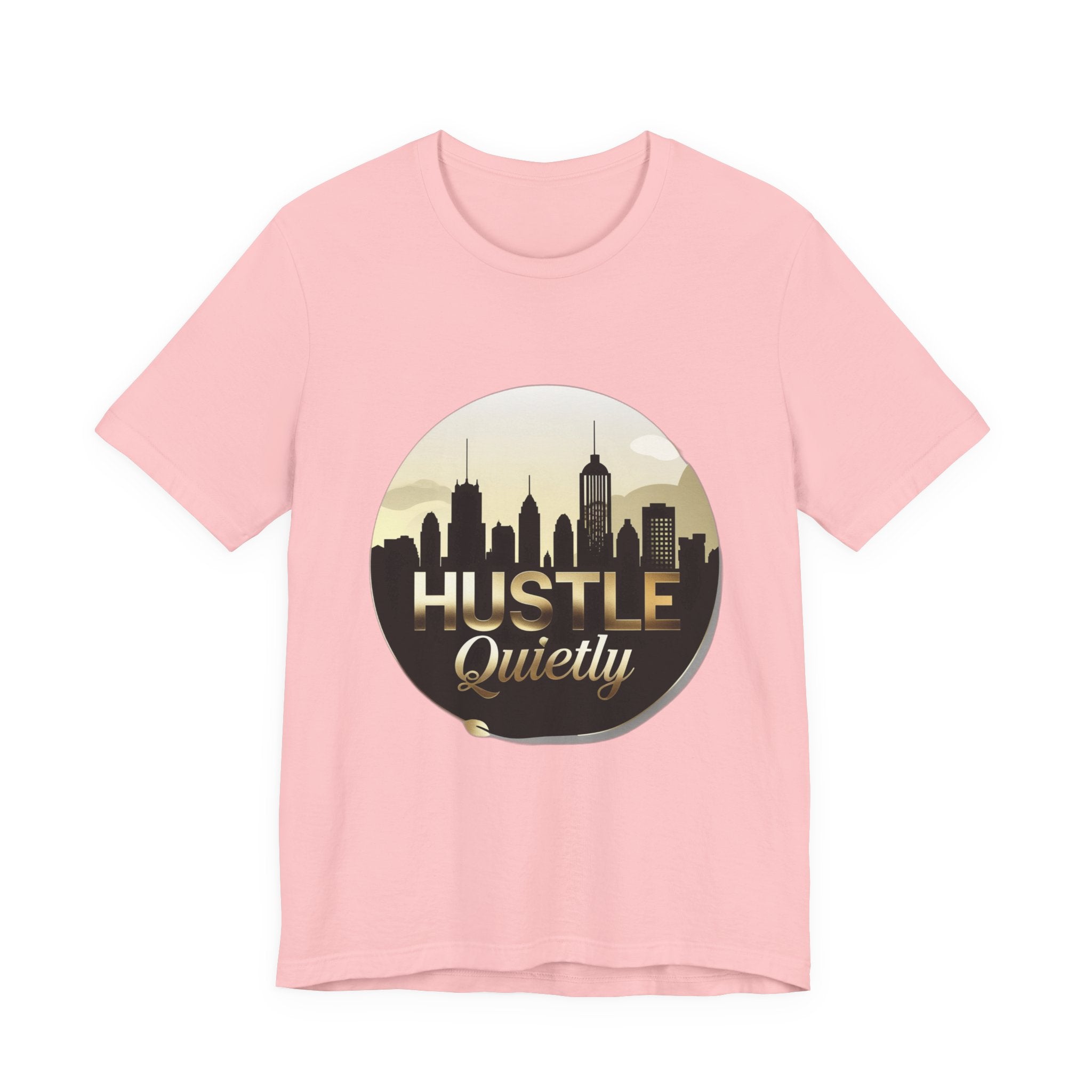 Bold HUSTLE QUIETLY Tee