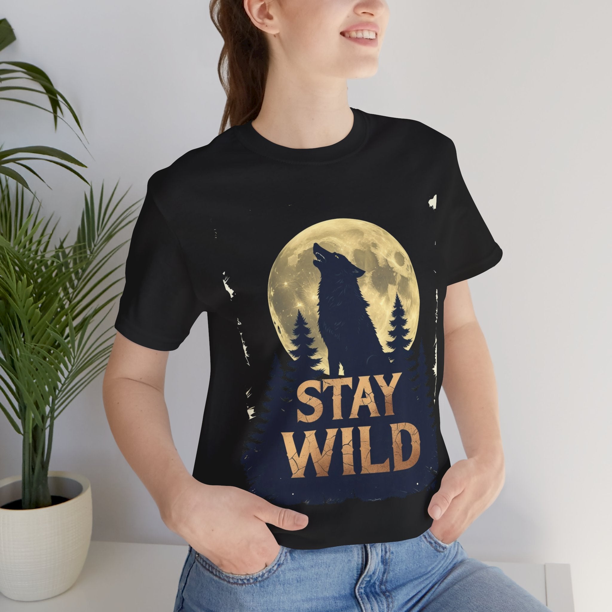 Cute Unisex "Stay Wild" Tee