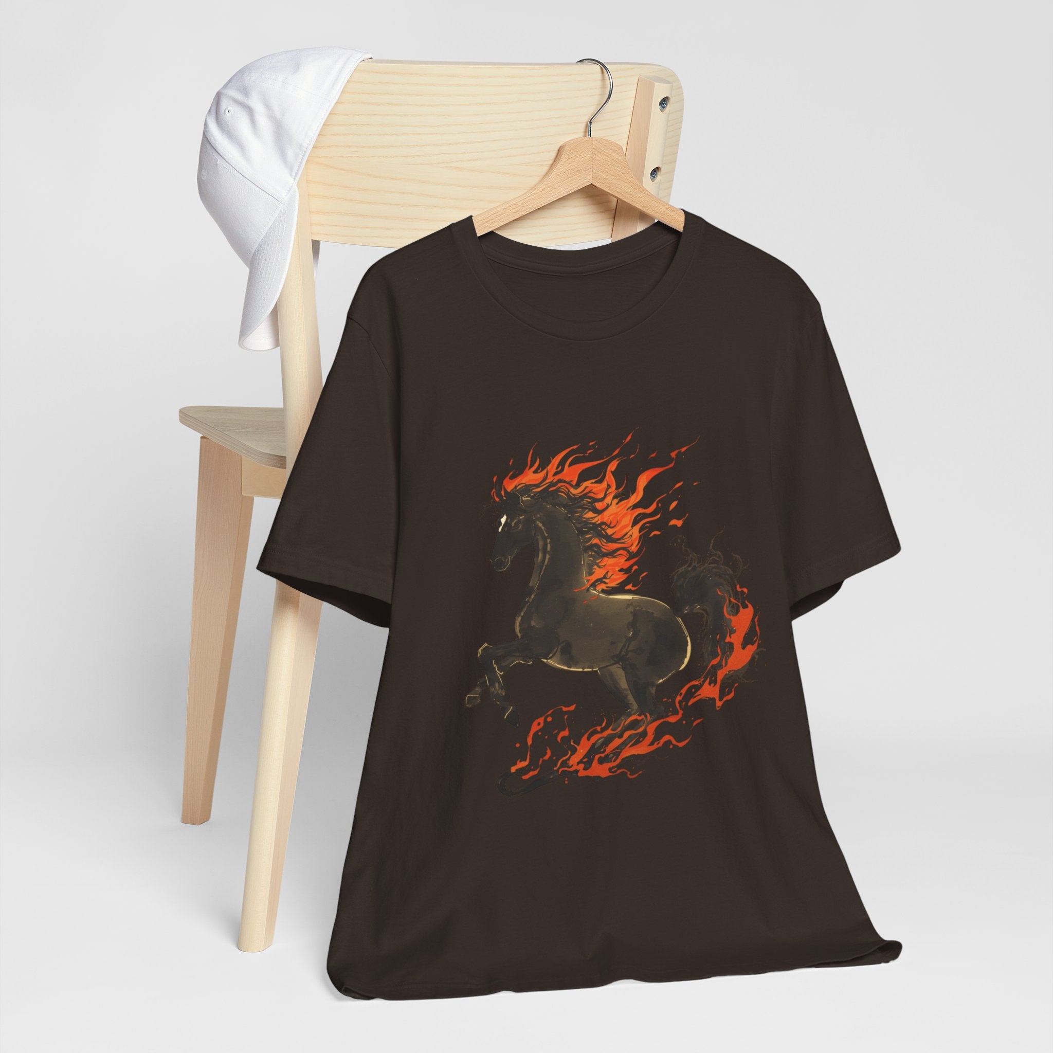 Unisex Majestic Fire Horse Tee