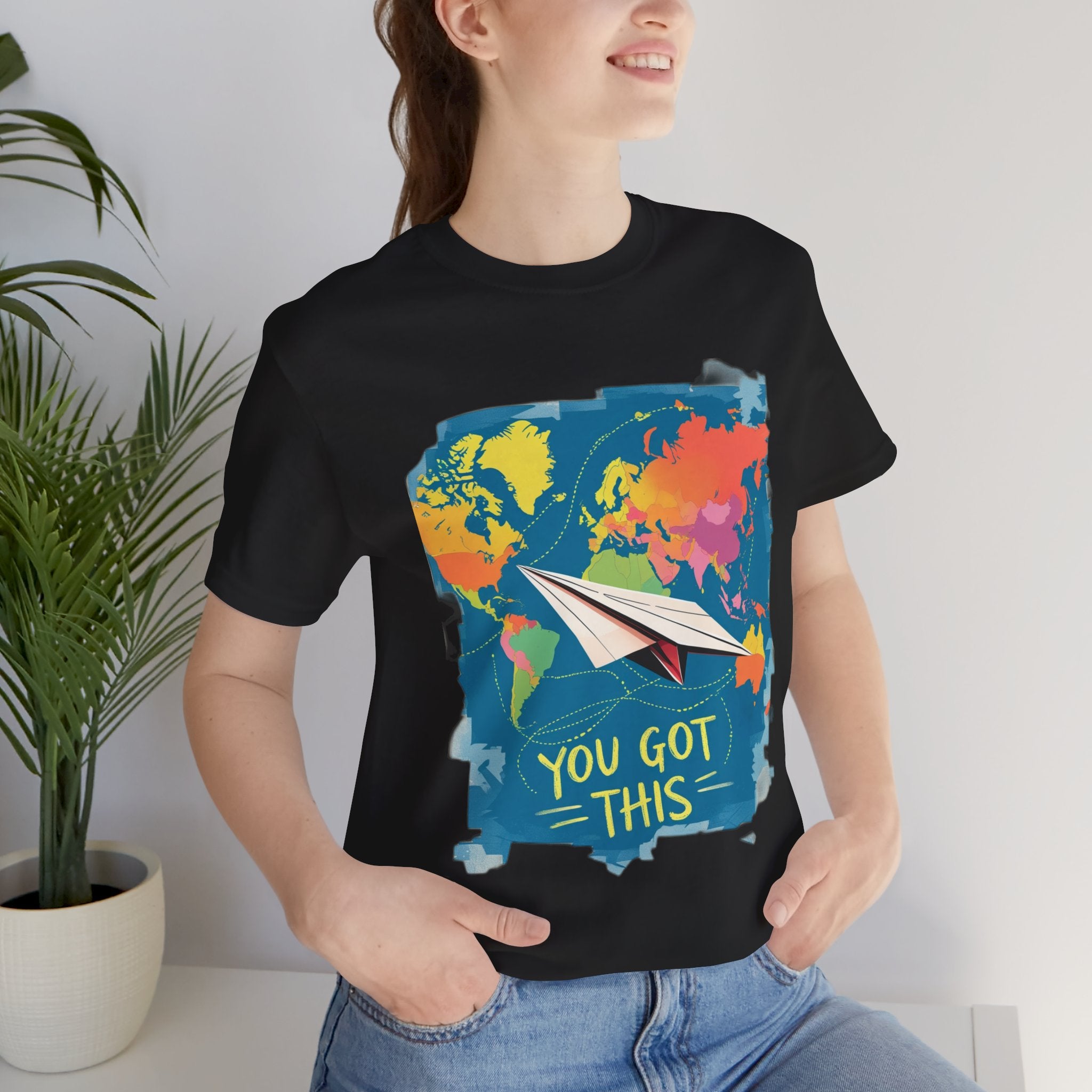 Unisex You Got This Paper Plane Tee