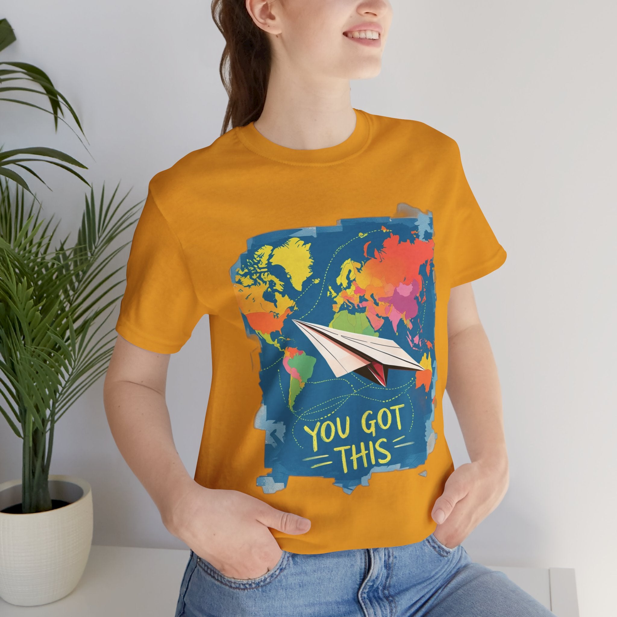 Unisex You Got This Paper Plane Tee