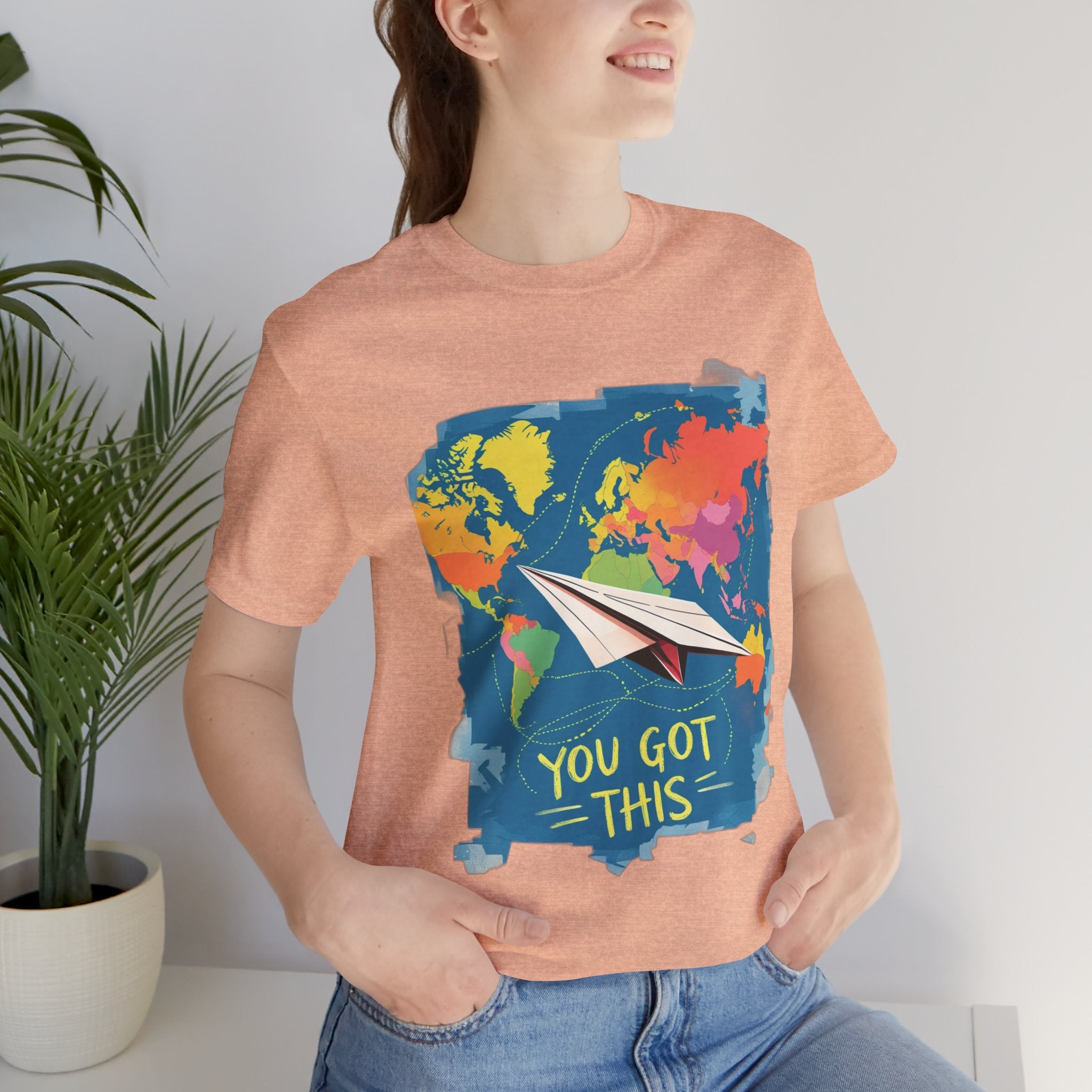 Unisex You Got This Paper Plane Tee