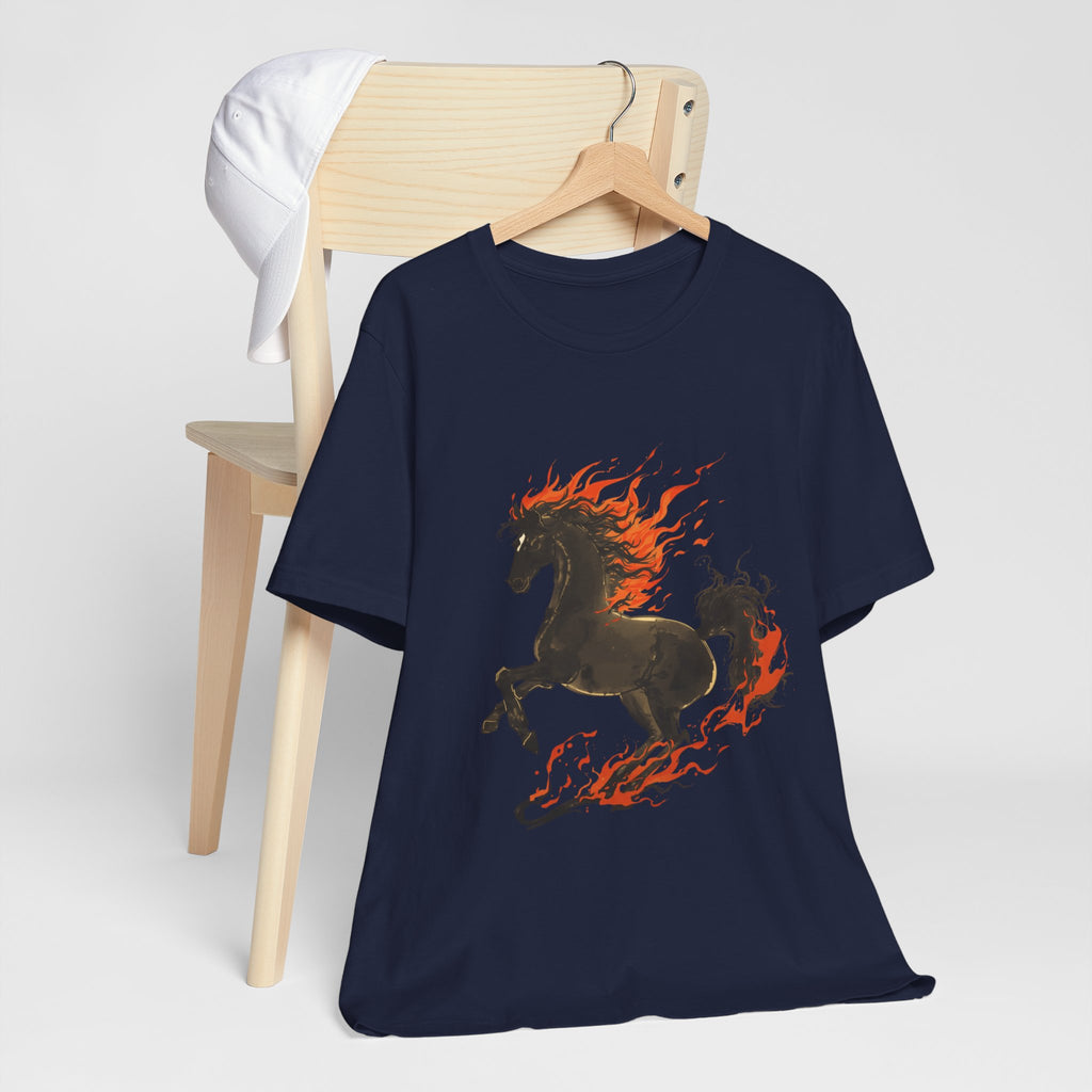Unisex Majestic Fire Horse Tee