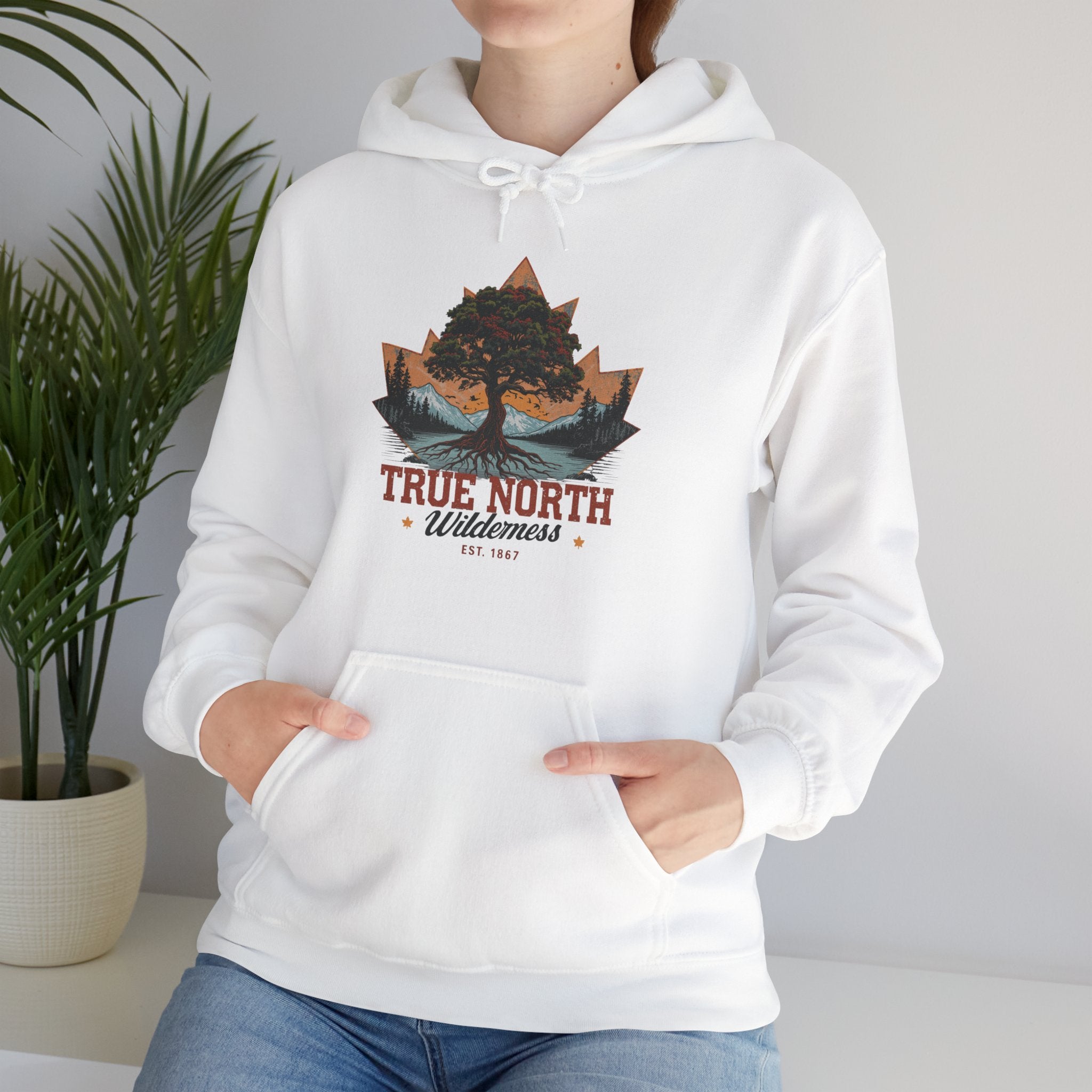 Cute "True North" Hoodie — Inspirational Sweatshirt