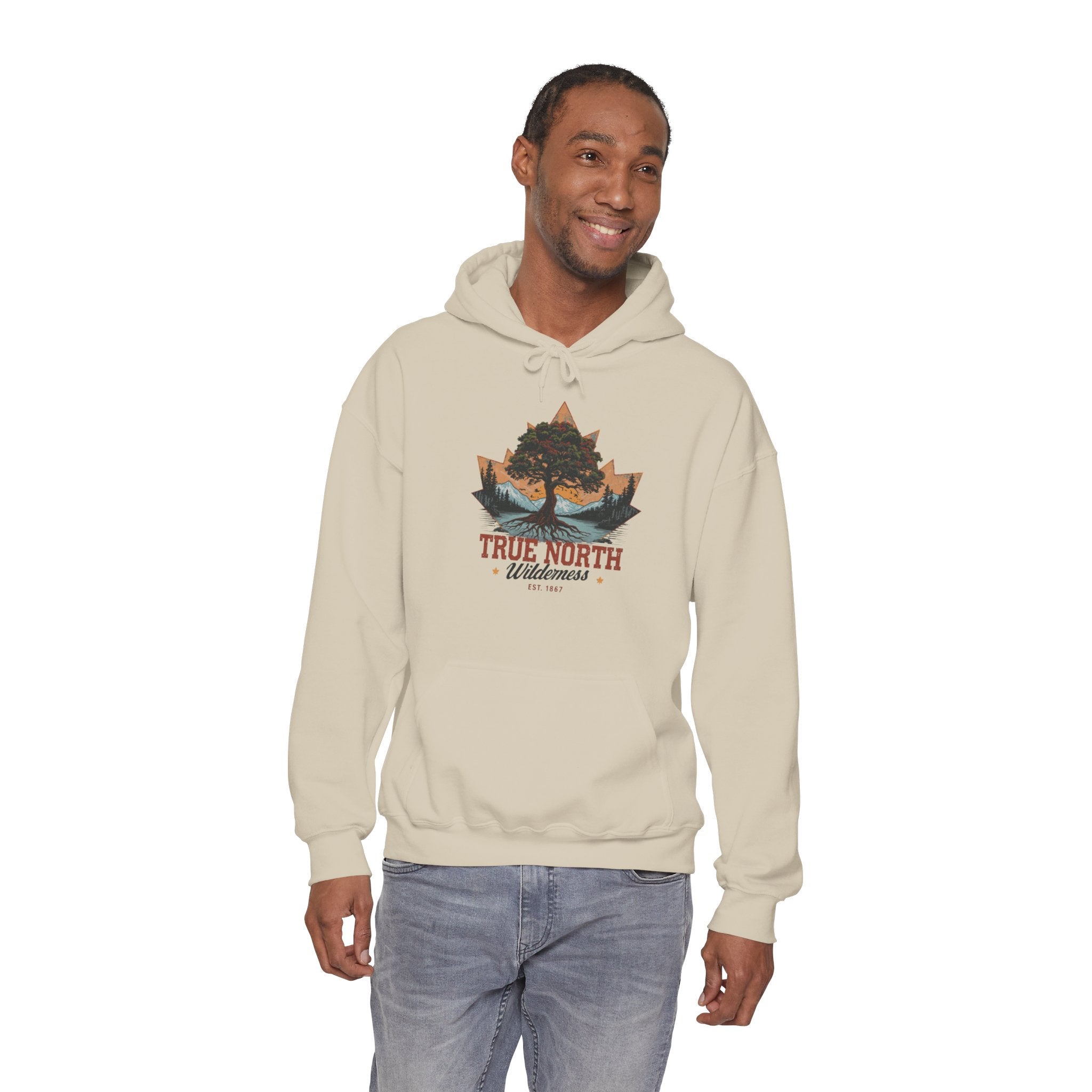 Cute "True North" Hoodie — Inspirational Sweatshirt