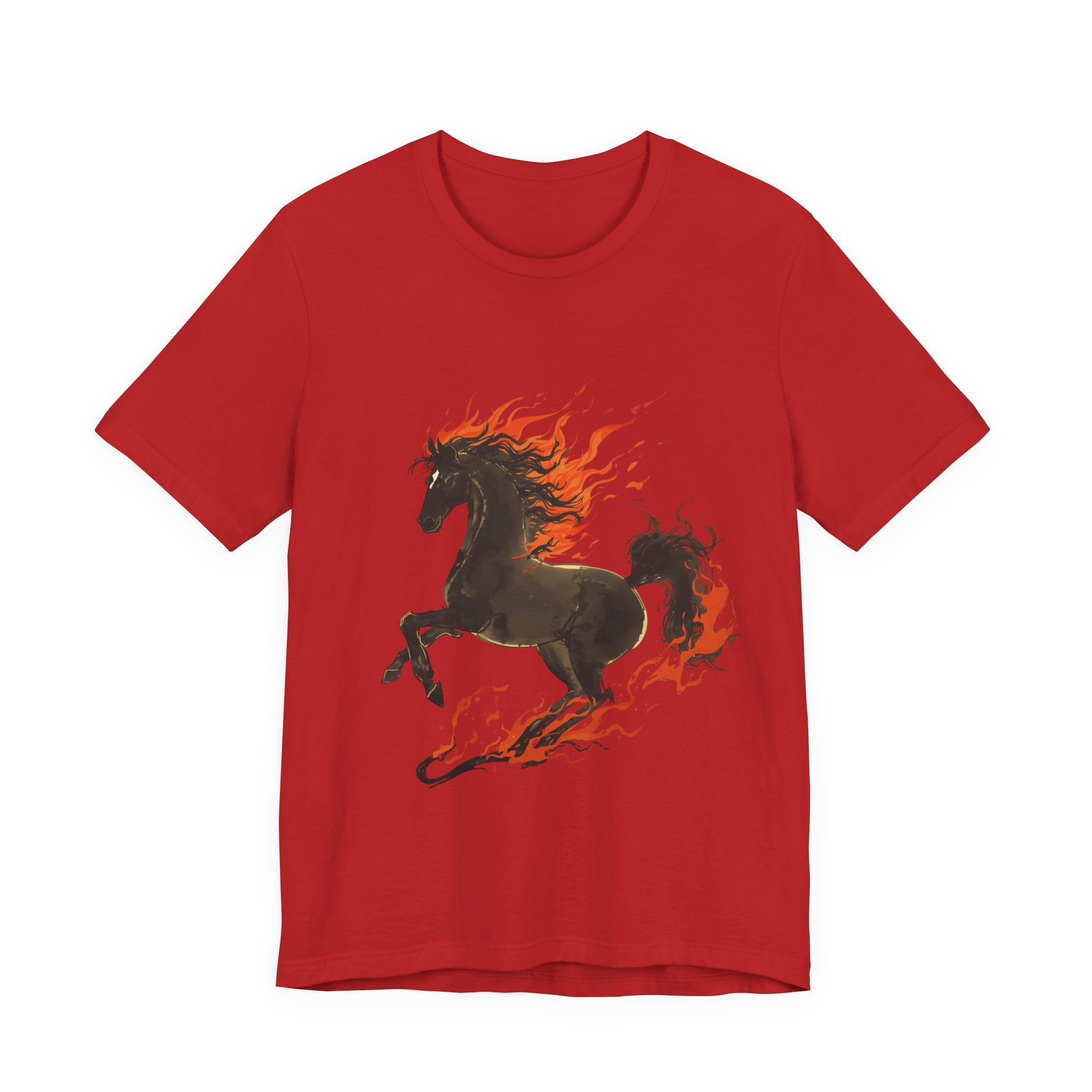Unisex Majestic Fire Horse Tee