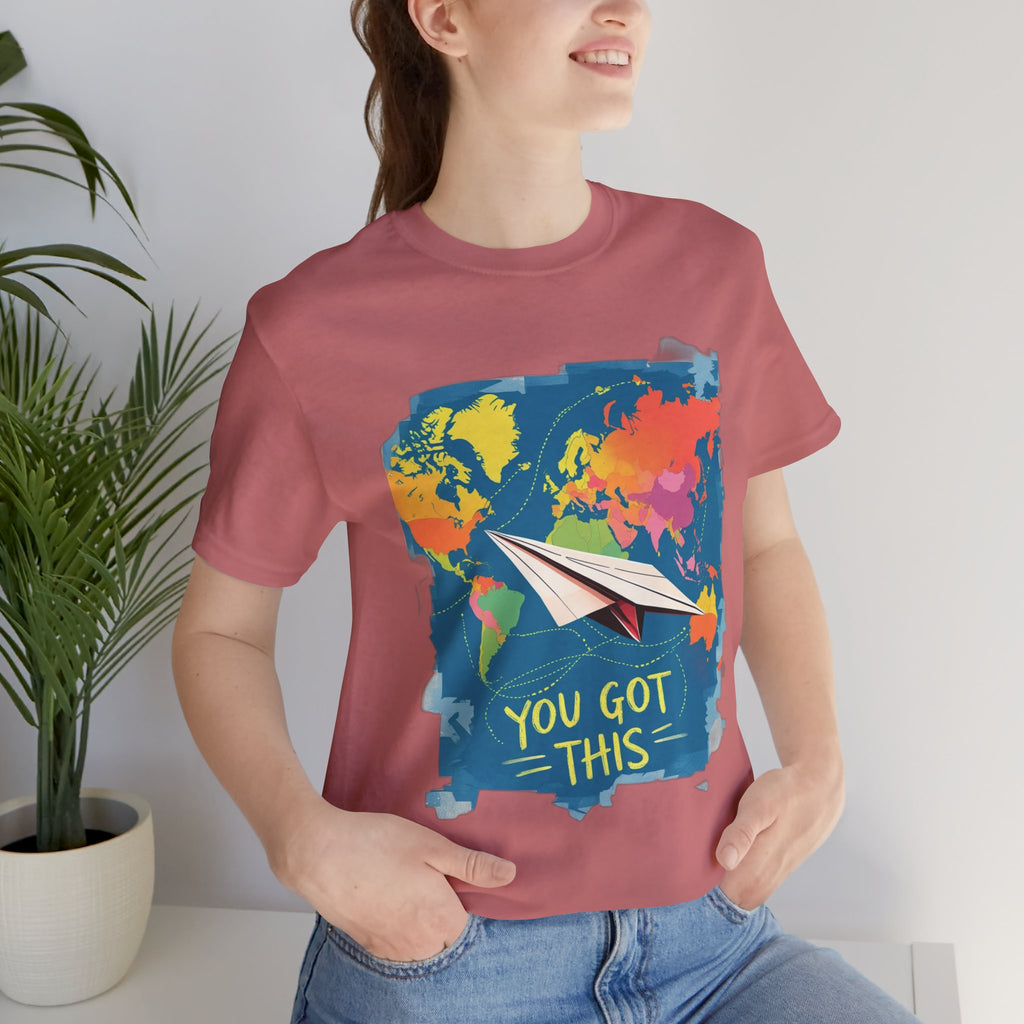 Unisex You Got This Paper Plane Tee