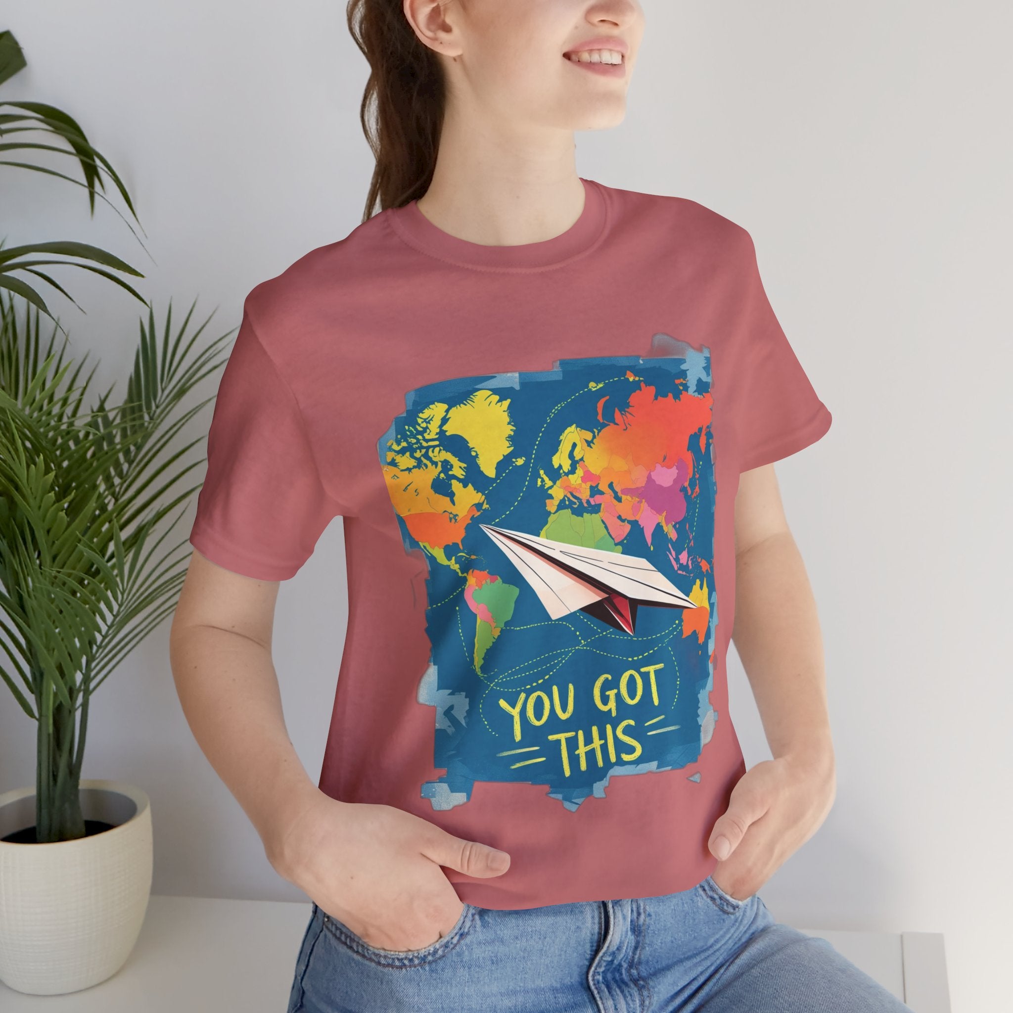 Unisex You Got This Paper Plane Tee