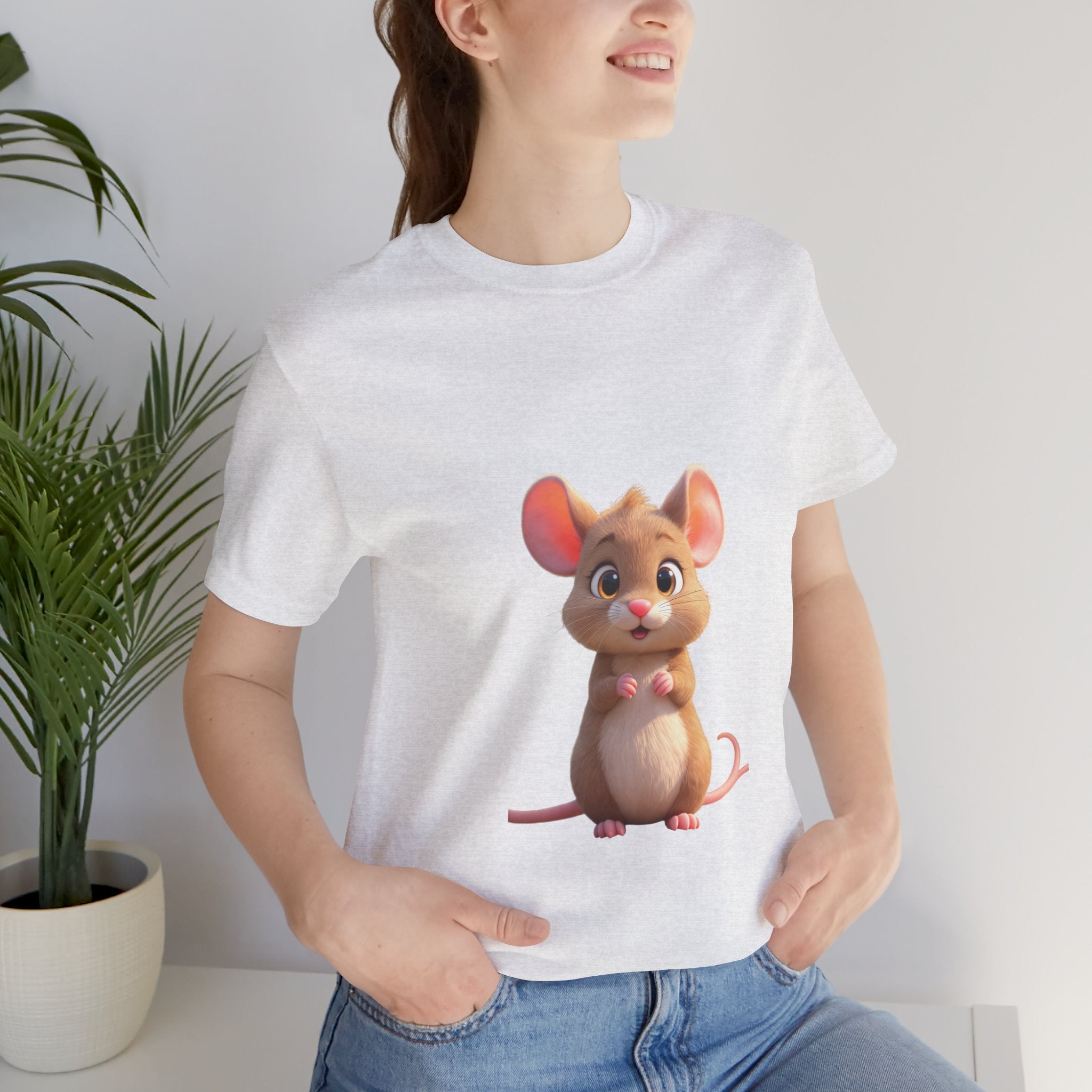 Unisex 3D Mouse Tee